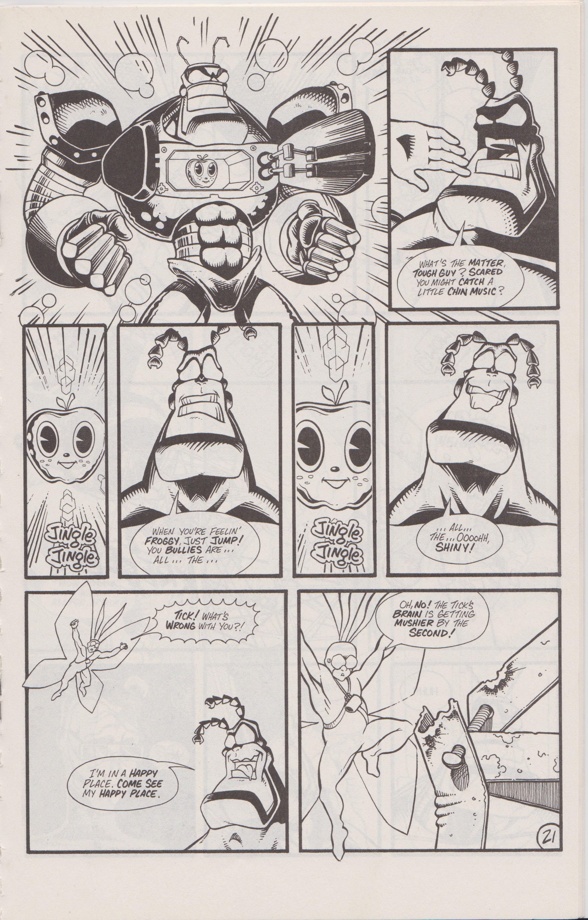 Read online The Tick's Back comic -  Issue # Full - 23