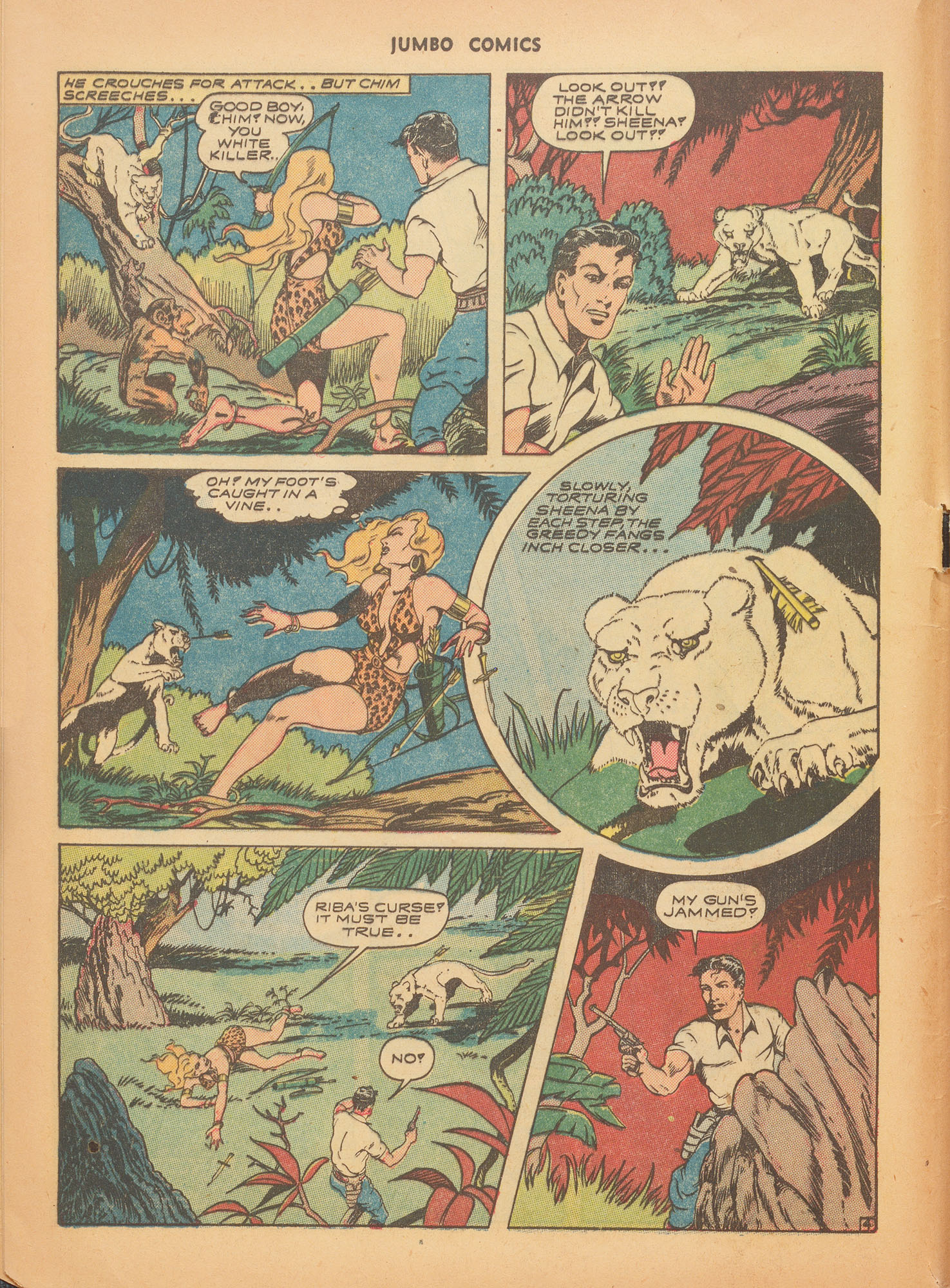 Read online Jumbo Comics comic -  Issue #55 - 6
