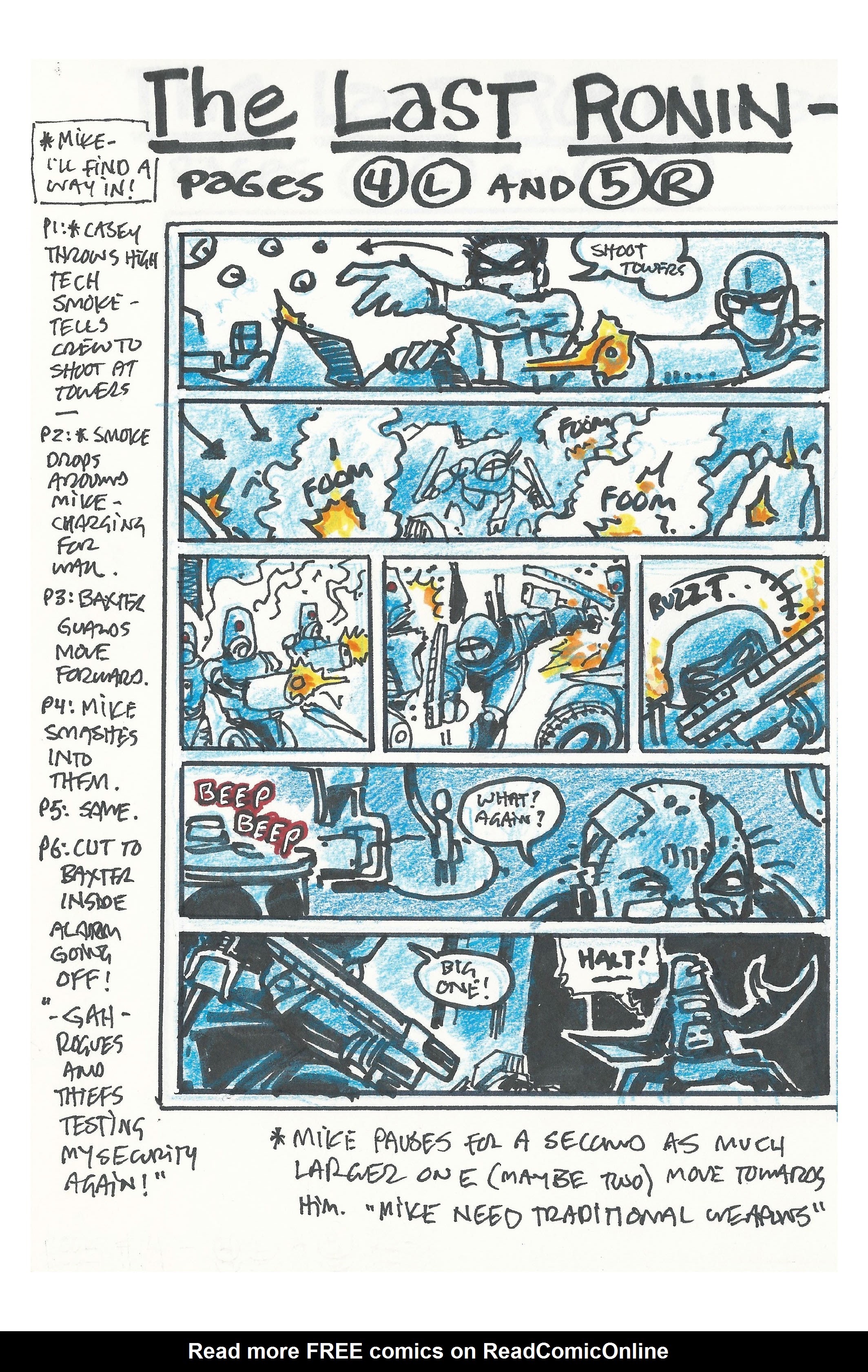 Read online Teenage Mutant Ninja Turtles: The Last Ronin Design Archive comic -  Issue # Full - 45