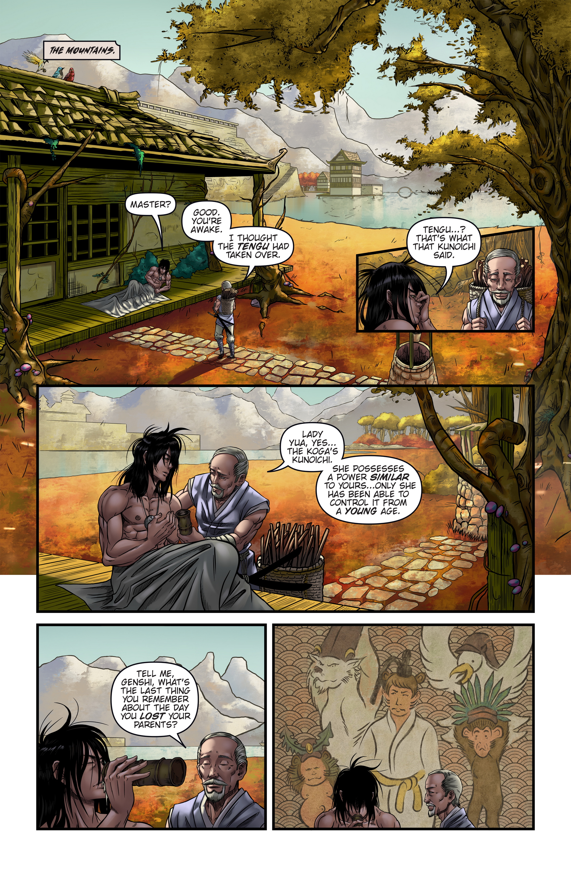Read online Honor and Curse comic -  Issue #3 - 17