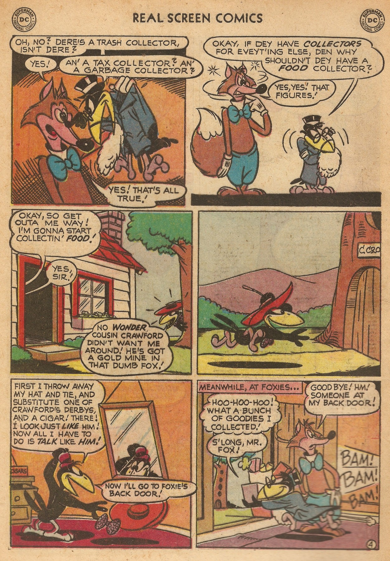 Read online Real Screen Comics comic -  Issue #39 - 6