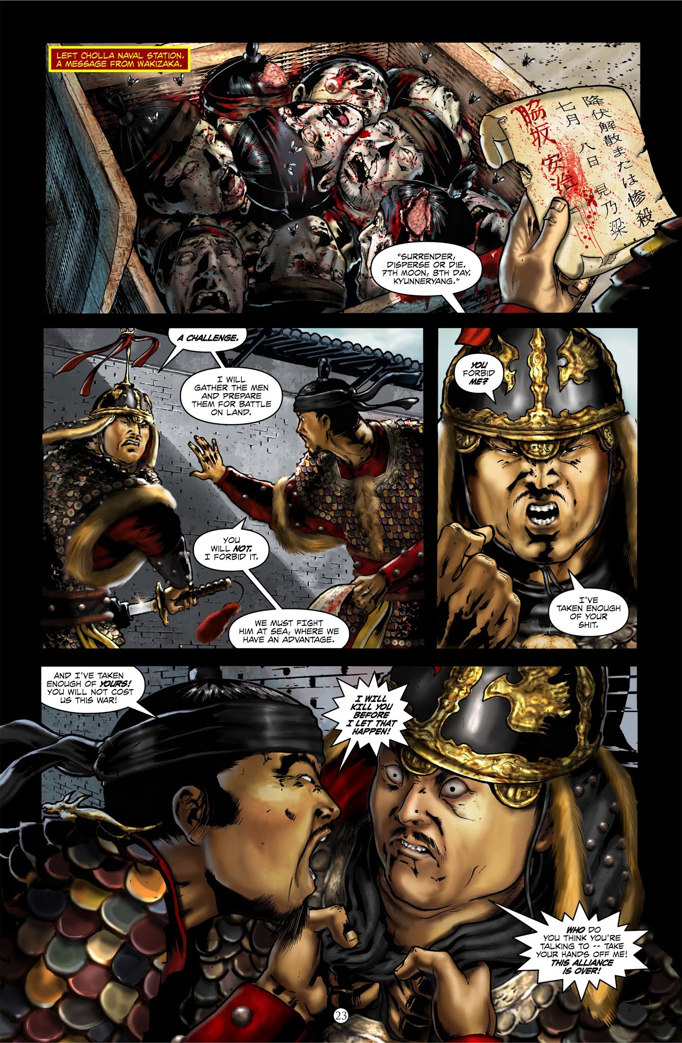 Read online Yi Soon Shin: Warrior and Defender comic -  Issue # TPB (Part 2) - 16