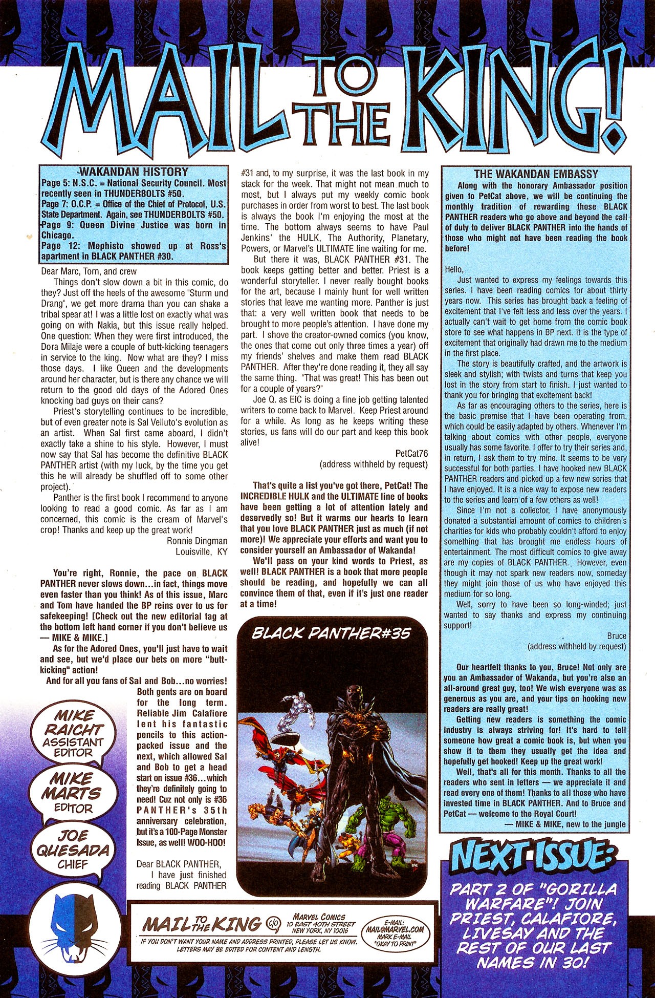 Read online Black Panther (1998) comic -  Issue #34 - 24
