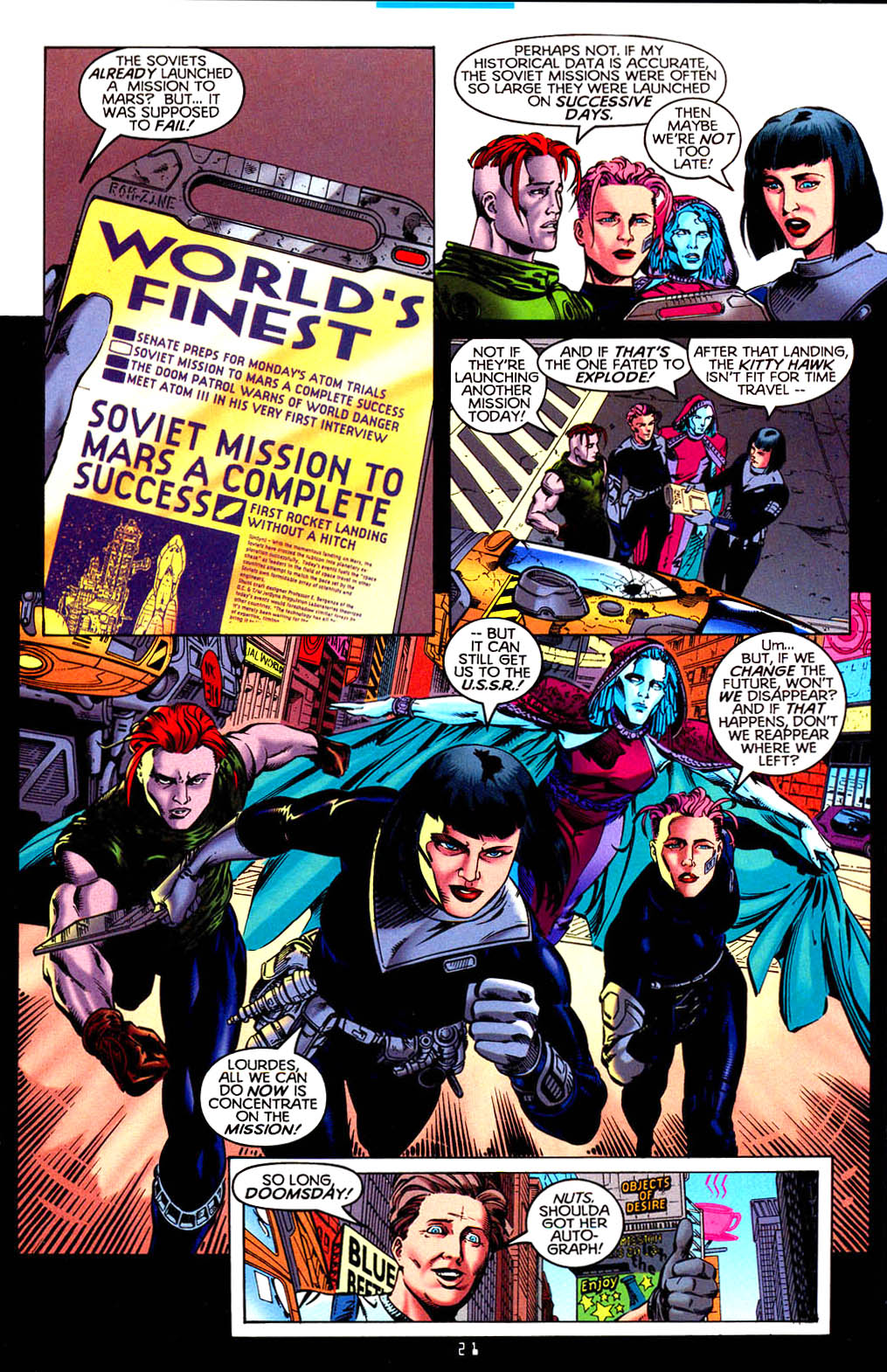 Read online Tangent Comics/ Doom Patrol comic -  Issue # Full - 22