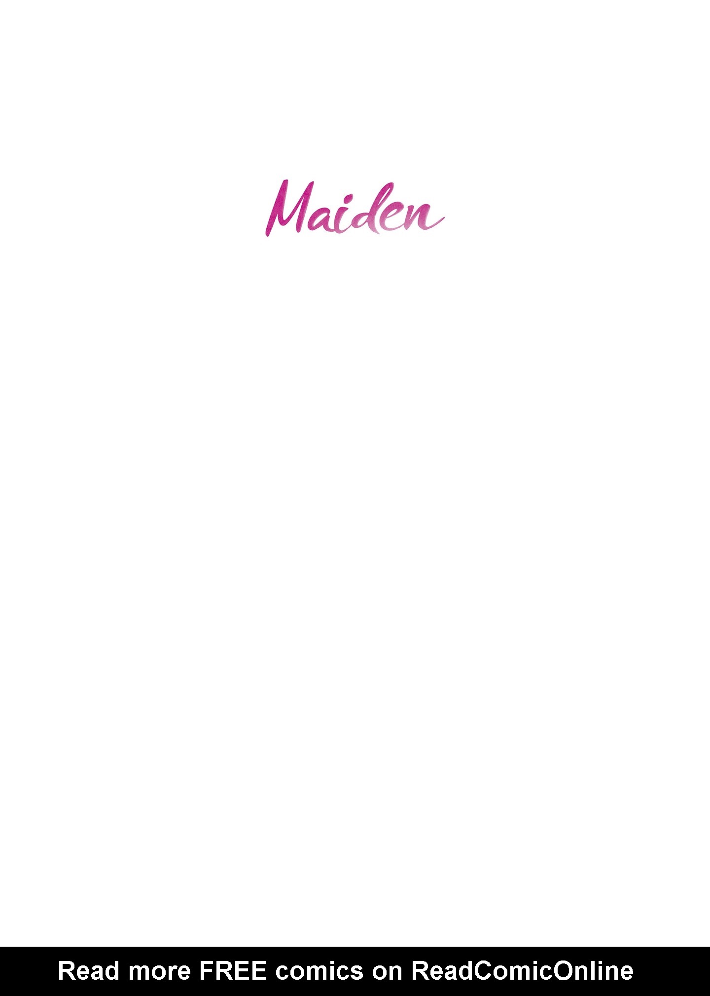 Read online Maiden (2020) comic -  Issue # TPB 2 - 2