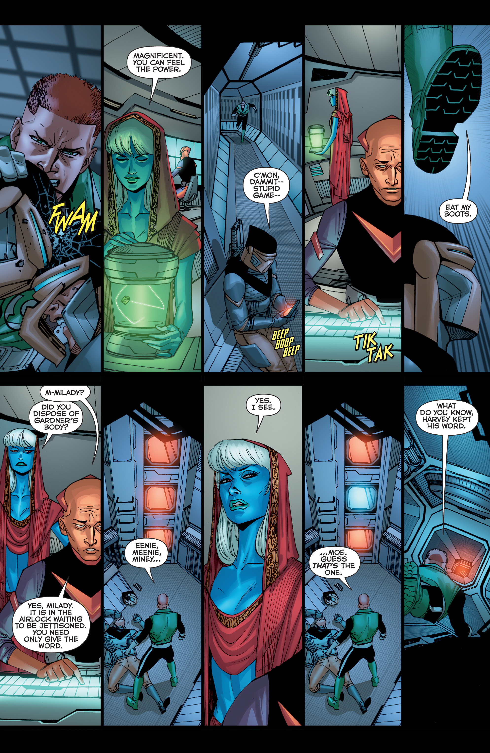 Read online Green Lantern: Emerald Warriors comic -  Issue #11 - 14