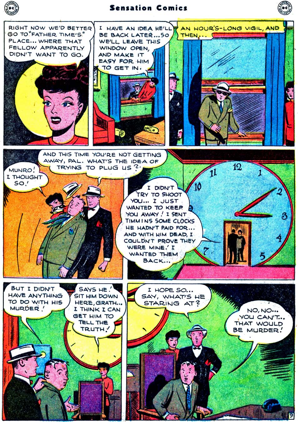 Read online Sensation (Mystery) Comics comic -  Issue #91 - 47