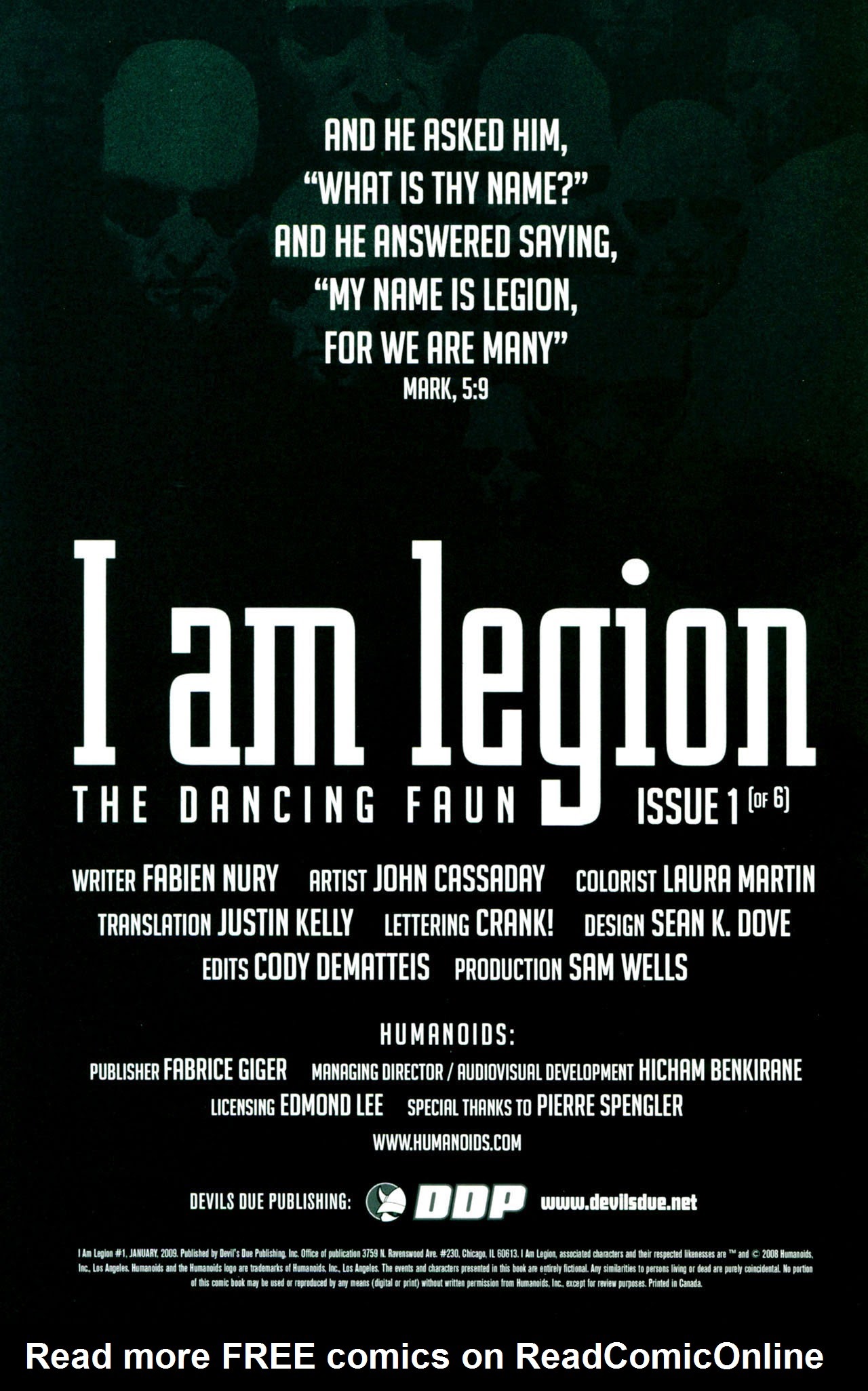 Read online I Am Legion comic -  Issue #1 - 3