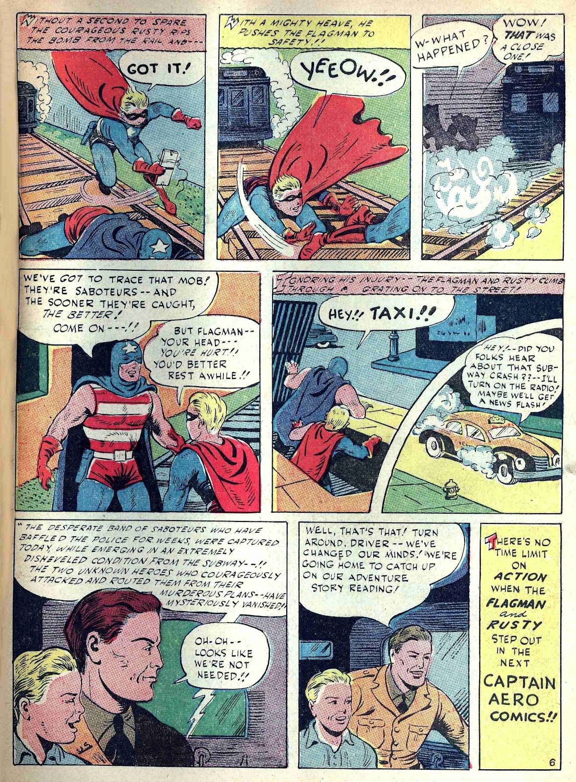 Captain Aero Comics issue 13 - Page 57
