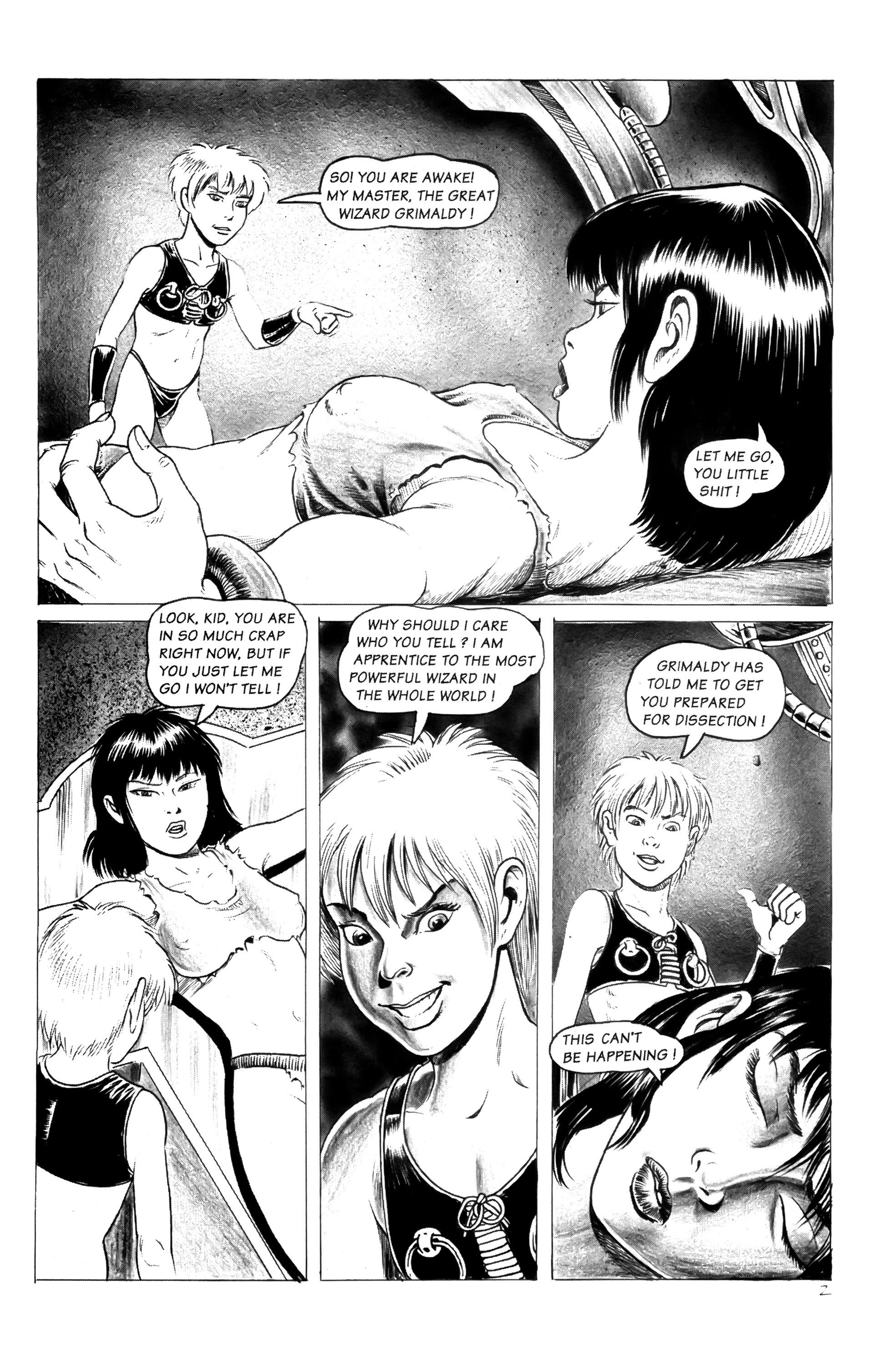 Read online Demongate comic -  Issue #3 - 4