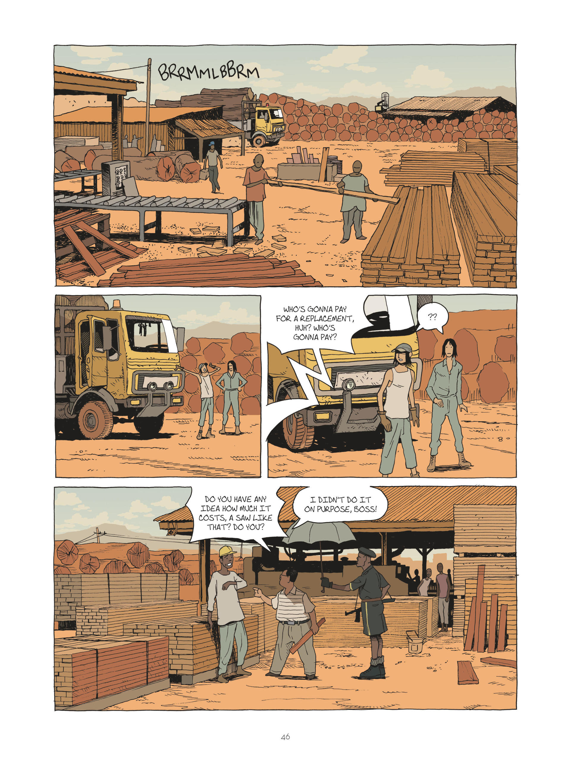 Read online Zidrou-Beuchot's African Trilogy comic -  Issue # TPB 3 - 46