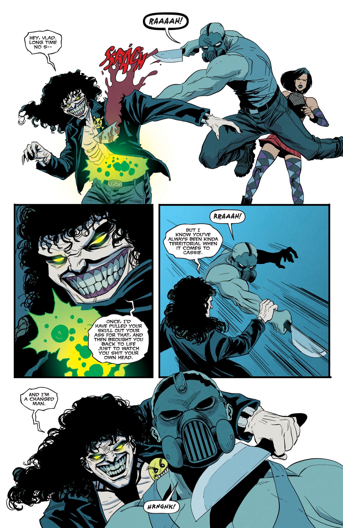 Read online Hack/Slash vs. Chaos comic -  Issue #1 - 9