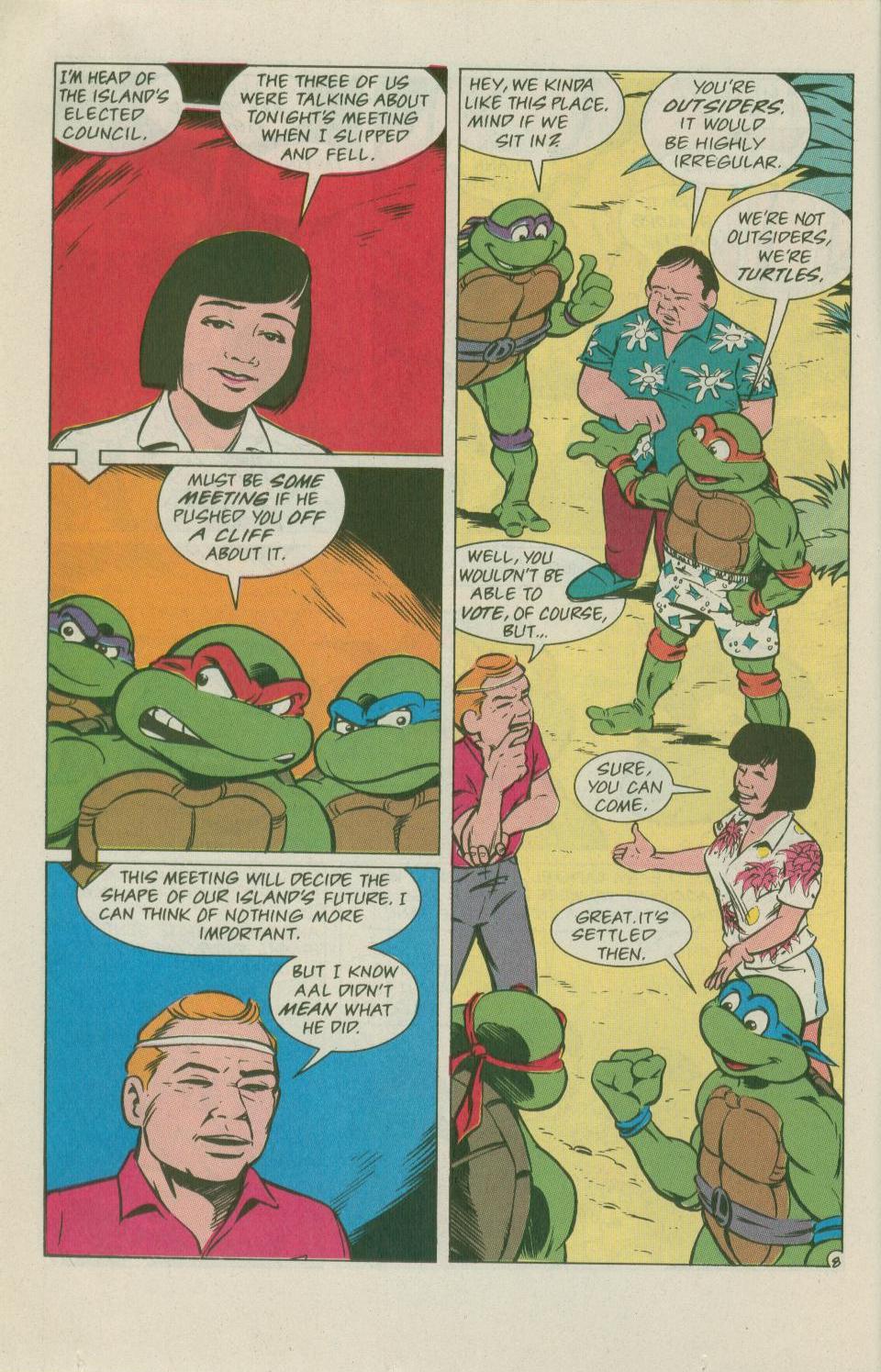 Read online Teenage Mutant Ninja Turtles Adventures (1989) comic -  Issue # _Special 2 - 9