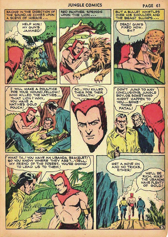 Read online Jungle Comics comic -  Issue #24 - 63