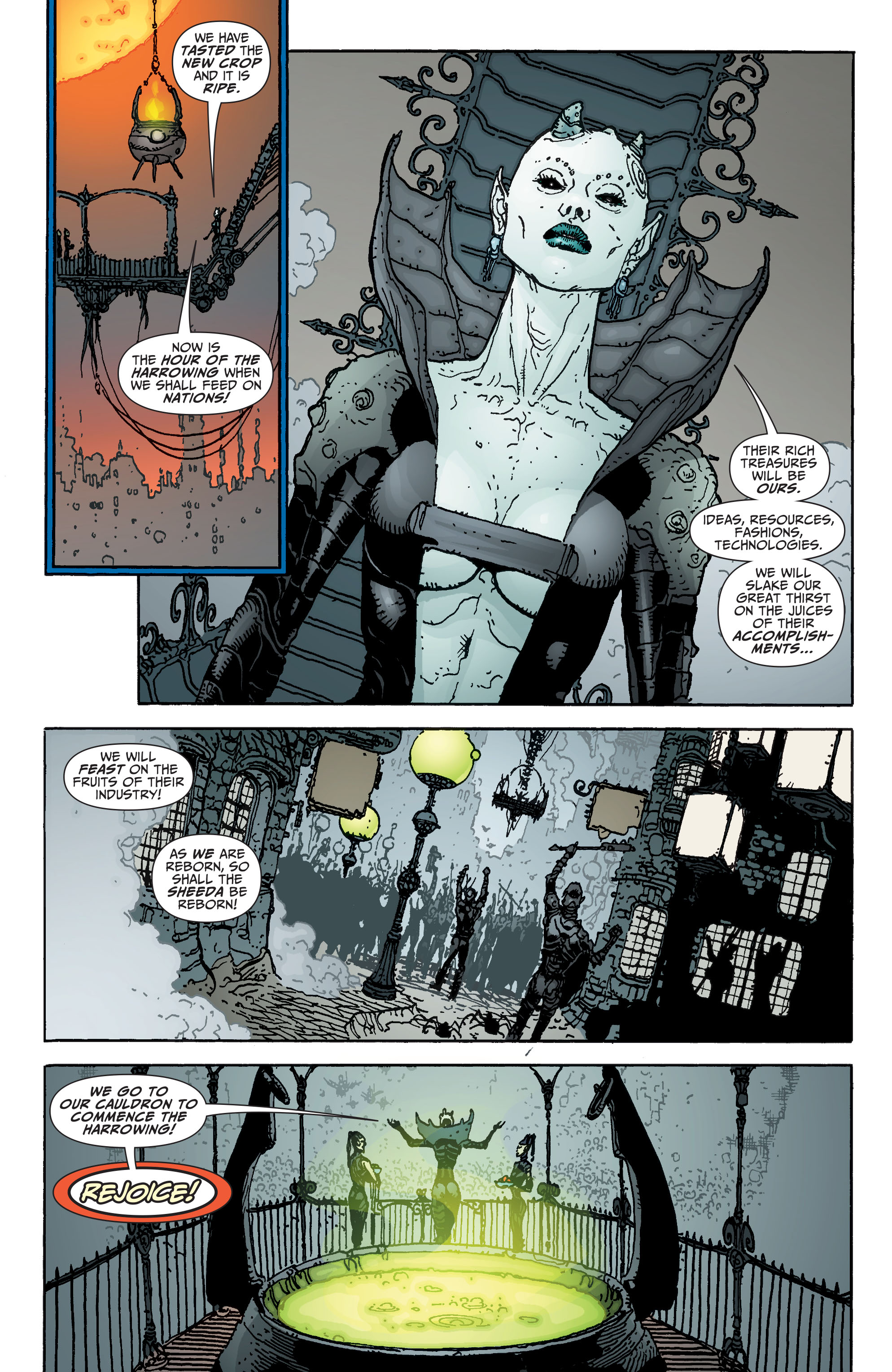 Read online Seven Soldiers: Frankenstein comic -  Issue #4 - 14