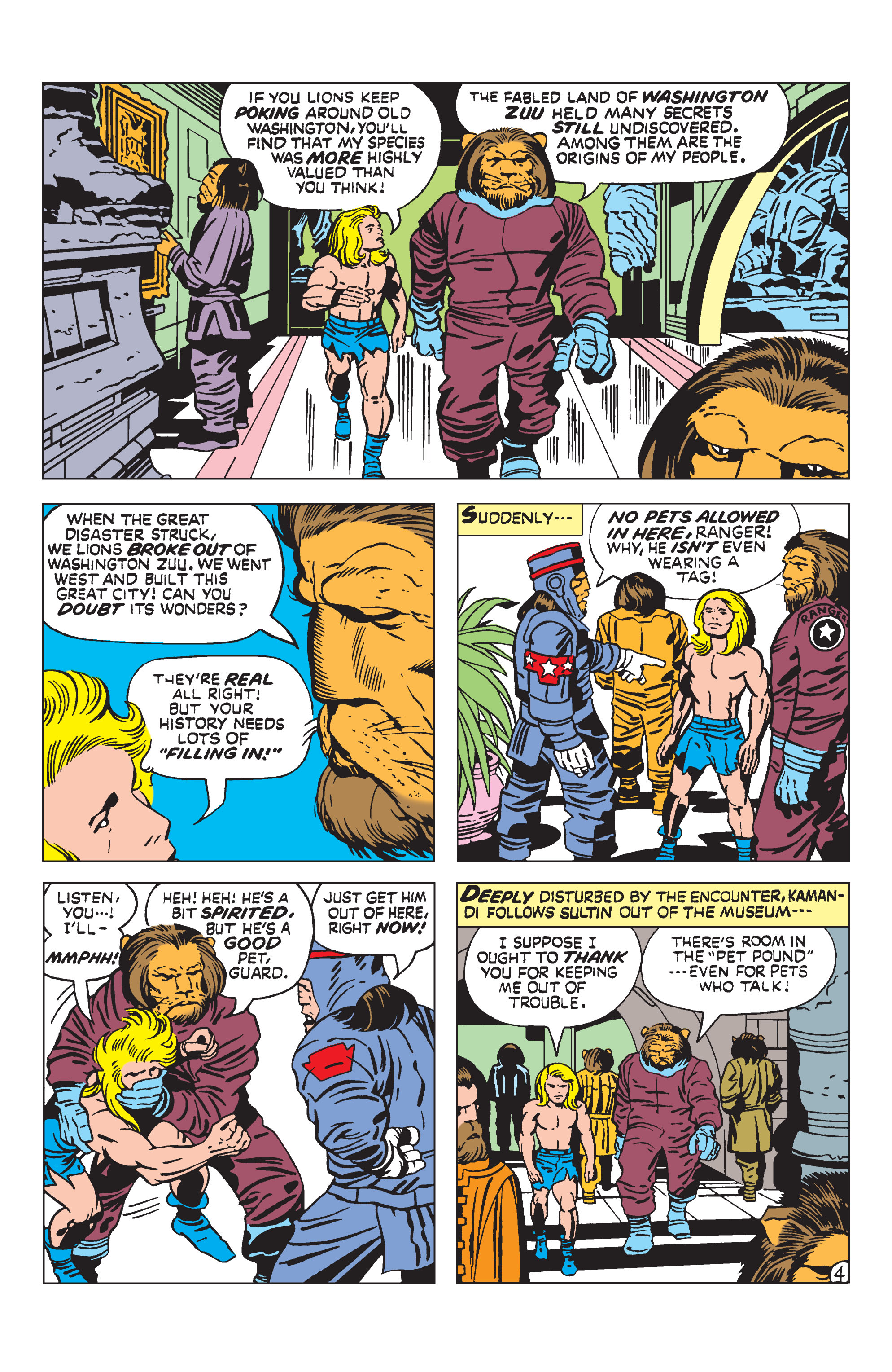 Read online Kamandi, The Last Boy On Earth comic -  Issue #8 - 4
