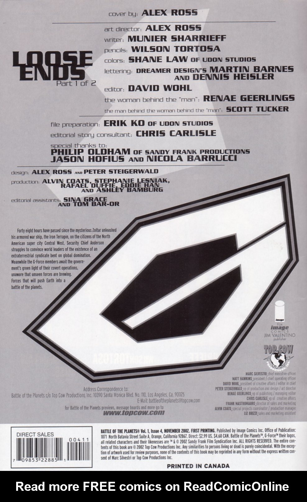 Read online Battle of the Planets comic -  Issue #4 - 2