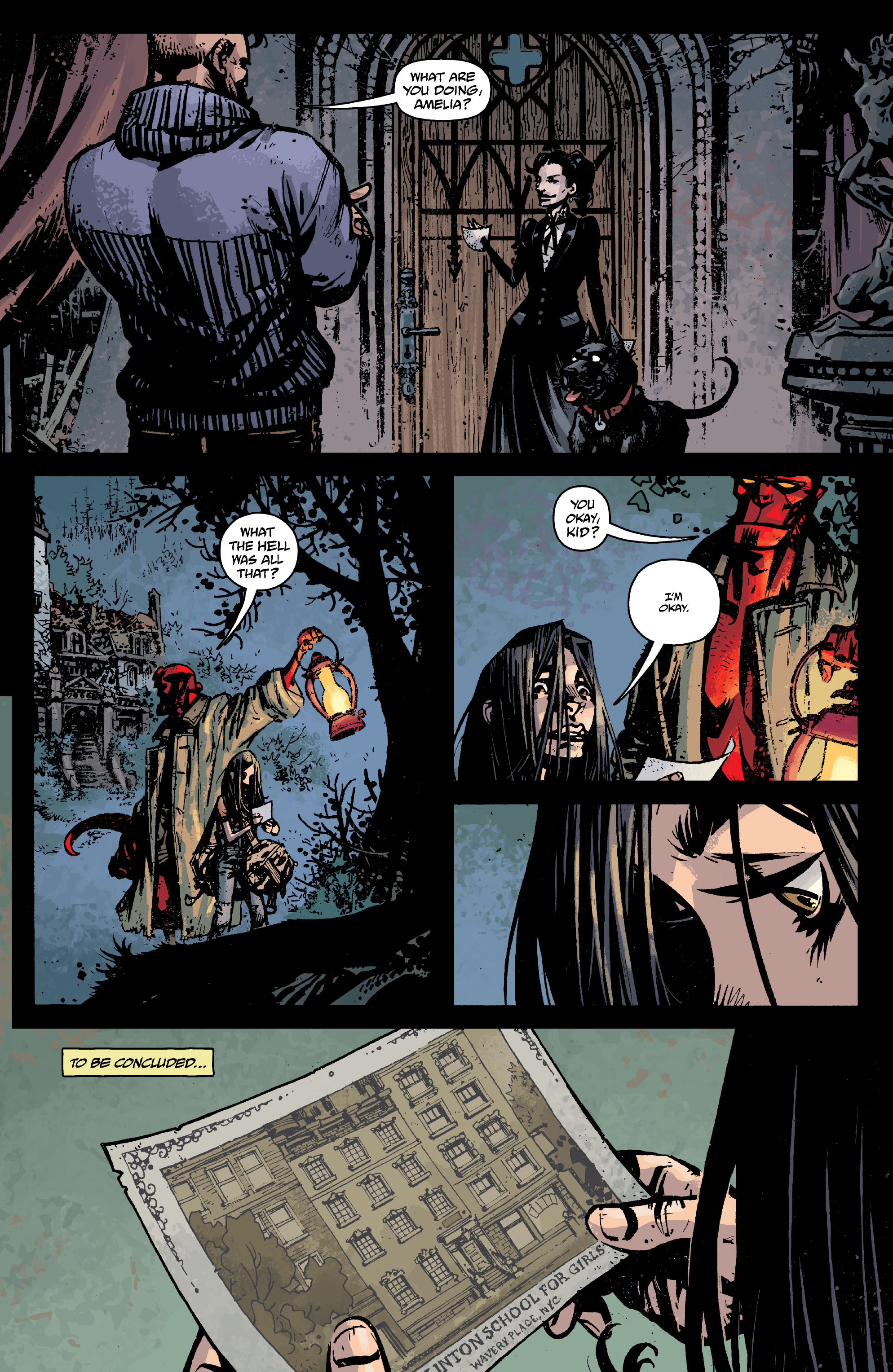Read online Hellboy and the B.P.R.D.: The Return of Effie Kolb comic -  Issue #1 - 24