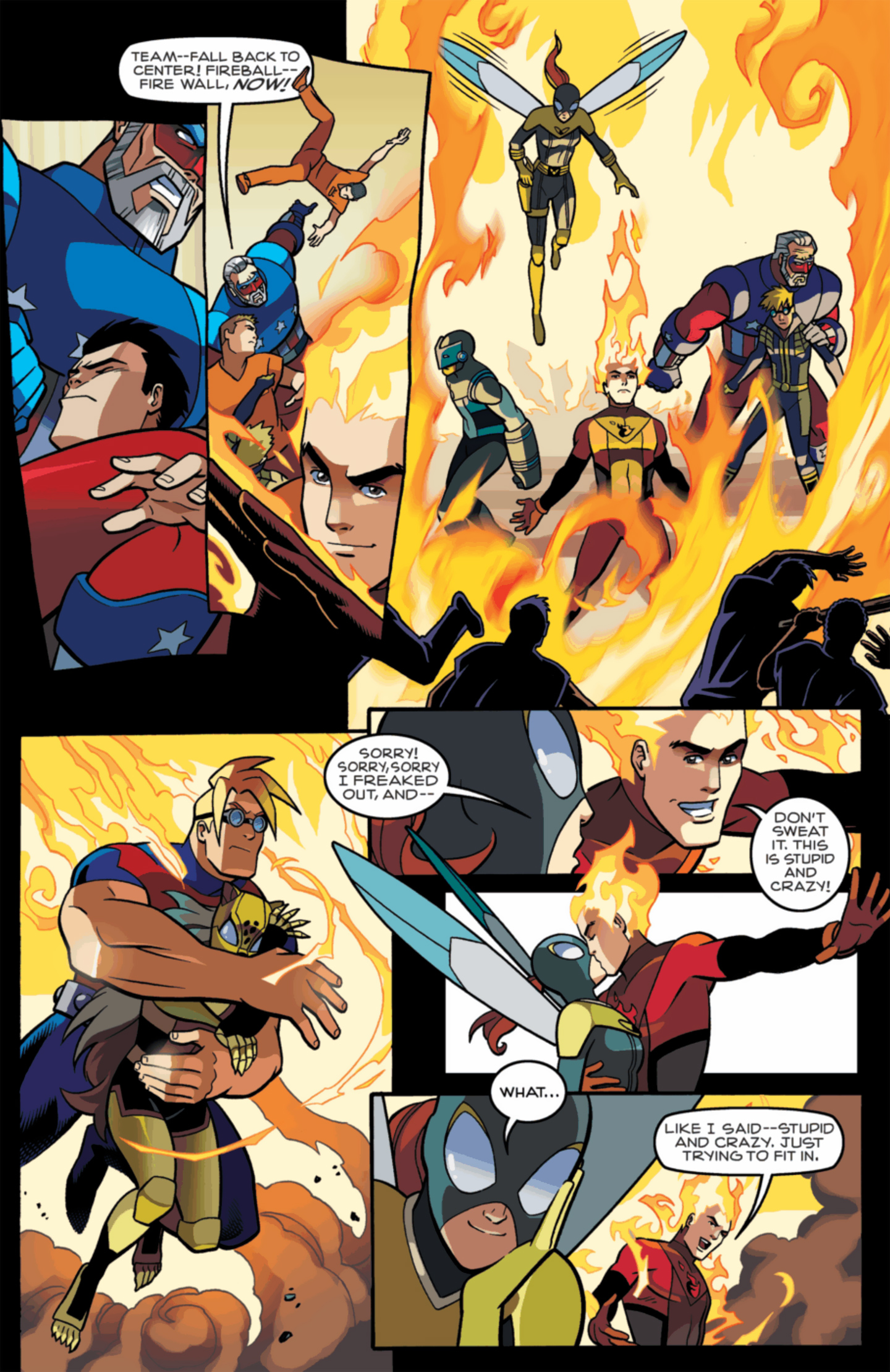 Read online New Crusaders: Rise Of The Heroes comic -  Issue #5 - Act III - 6