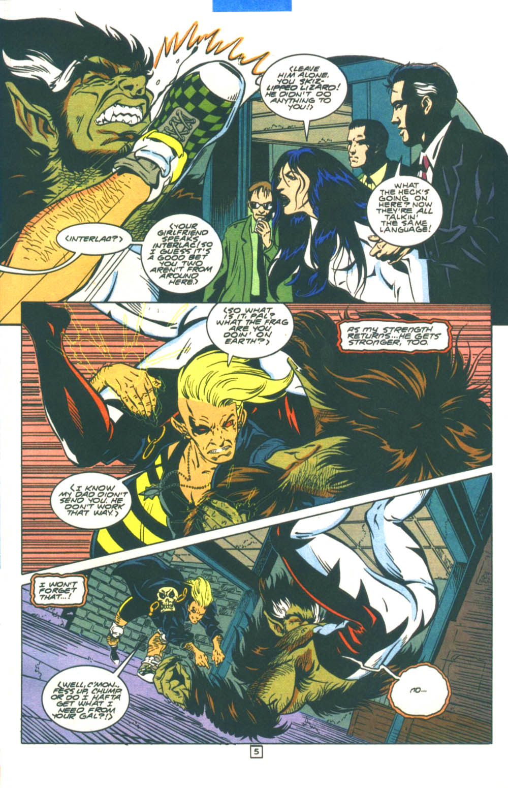 Read online Timber Wolf comic -  Issue #1 - 6