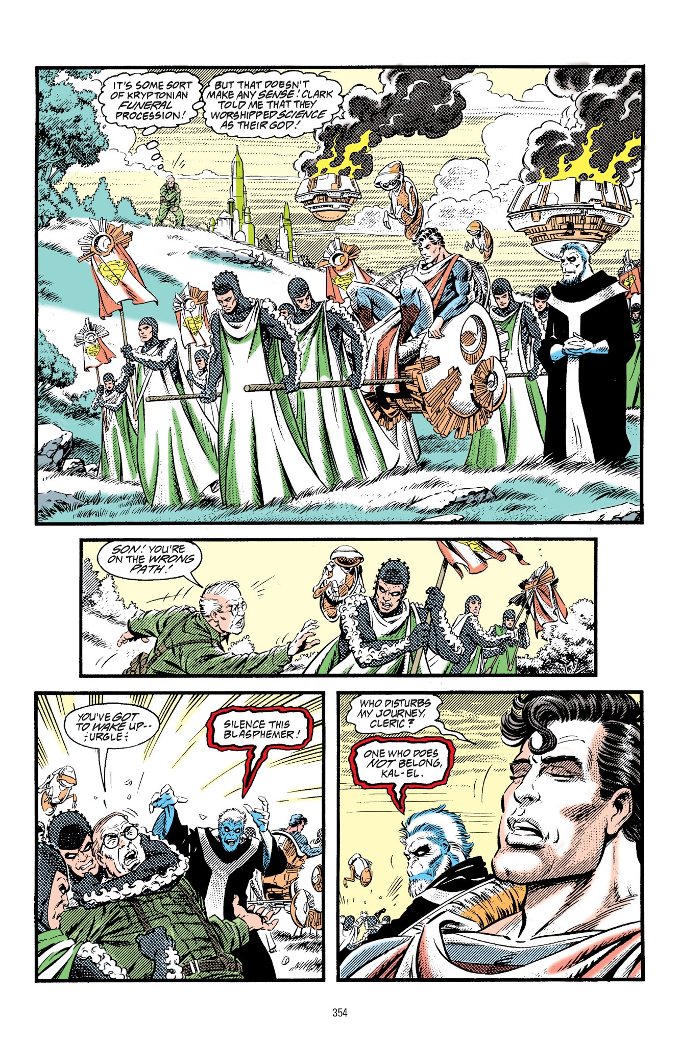 Read online Superman: Funeral For A Friend comic -  Issue # TPB - 342