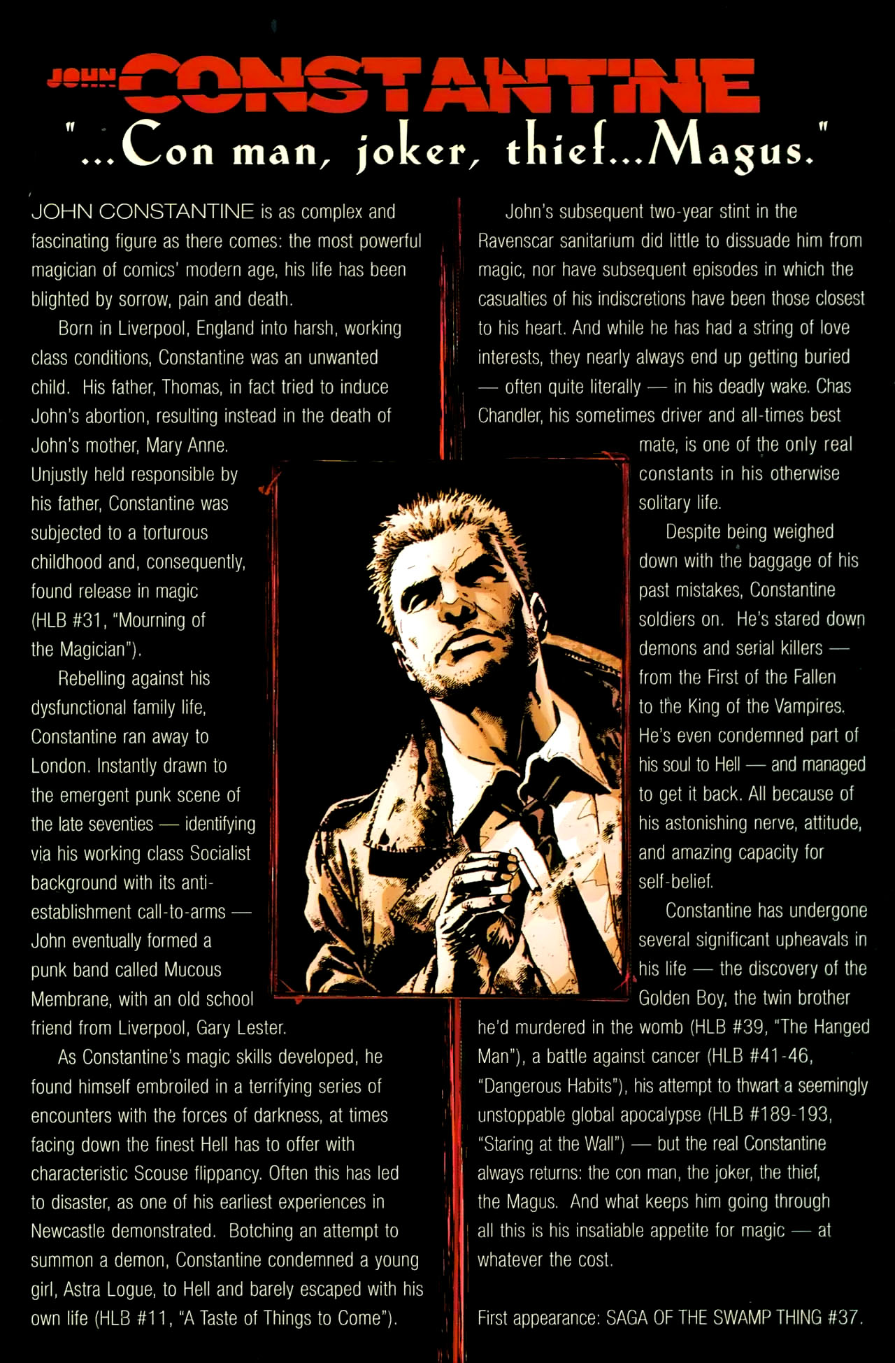 Read online John Constantine Hellblazer: All His Engines comic -  Issue # Full - 120