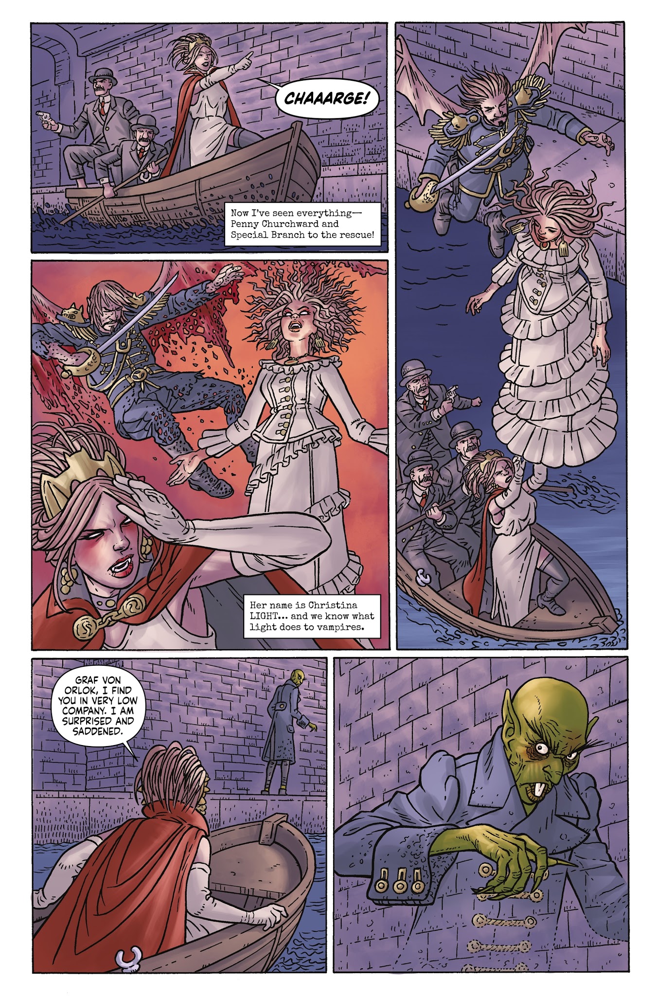 Read online Anno Dracula comic -  Issue #5 - 16