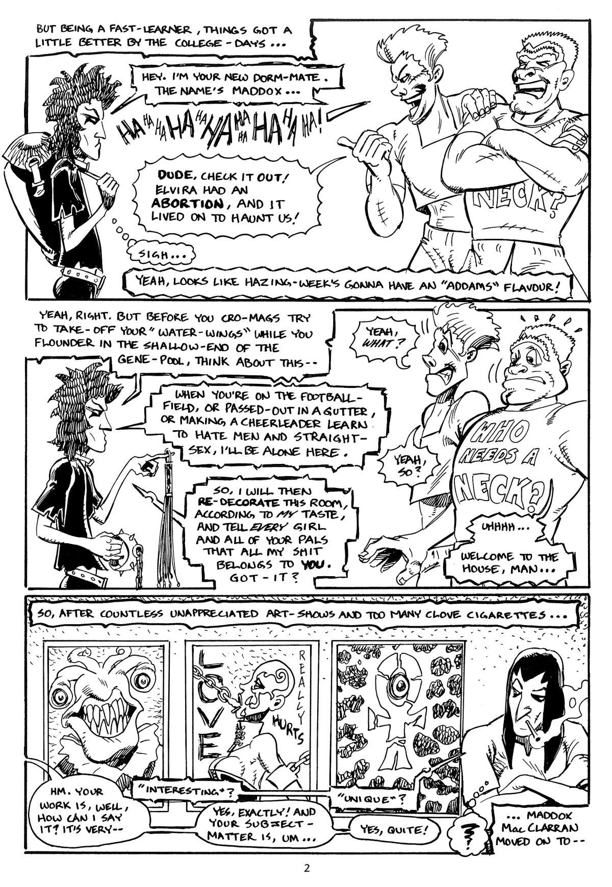 Read online (After)Life in Gothland comic -  Issue #1 - 4