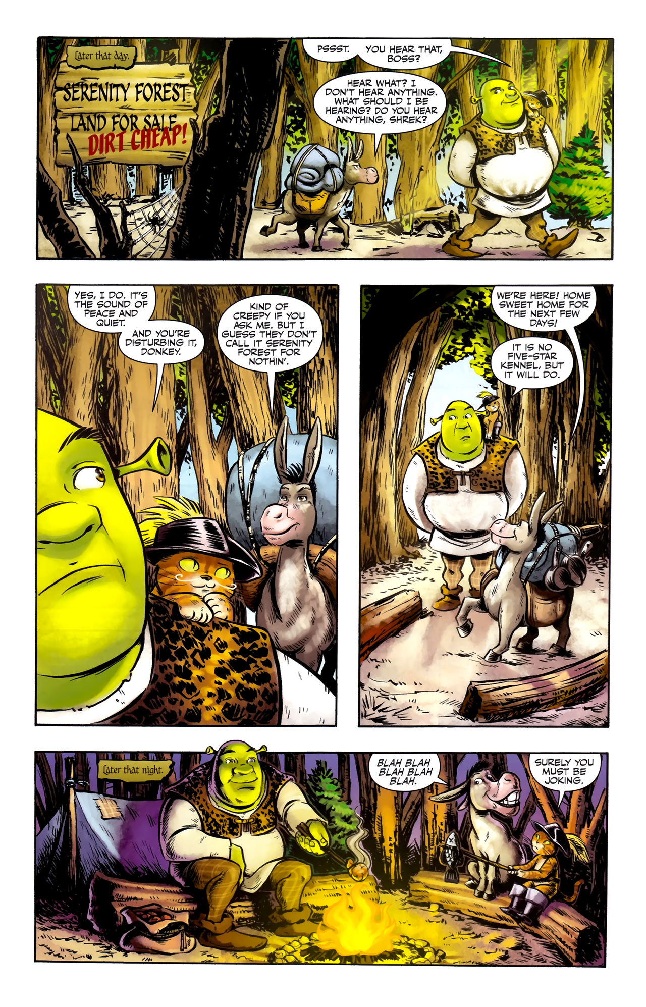 Read online Shrek (2010) comic -  Issue #2 - 8