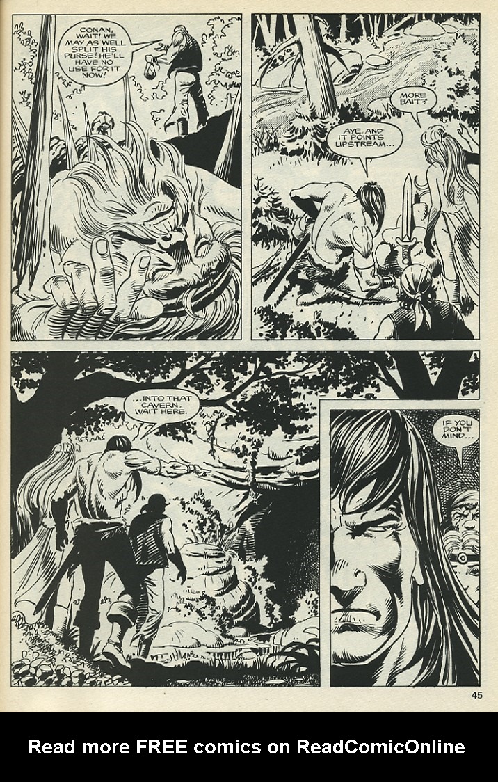 Read online The Savage Sword Of Conan comic -  Issue #136 - 44