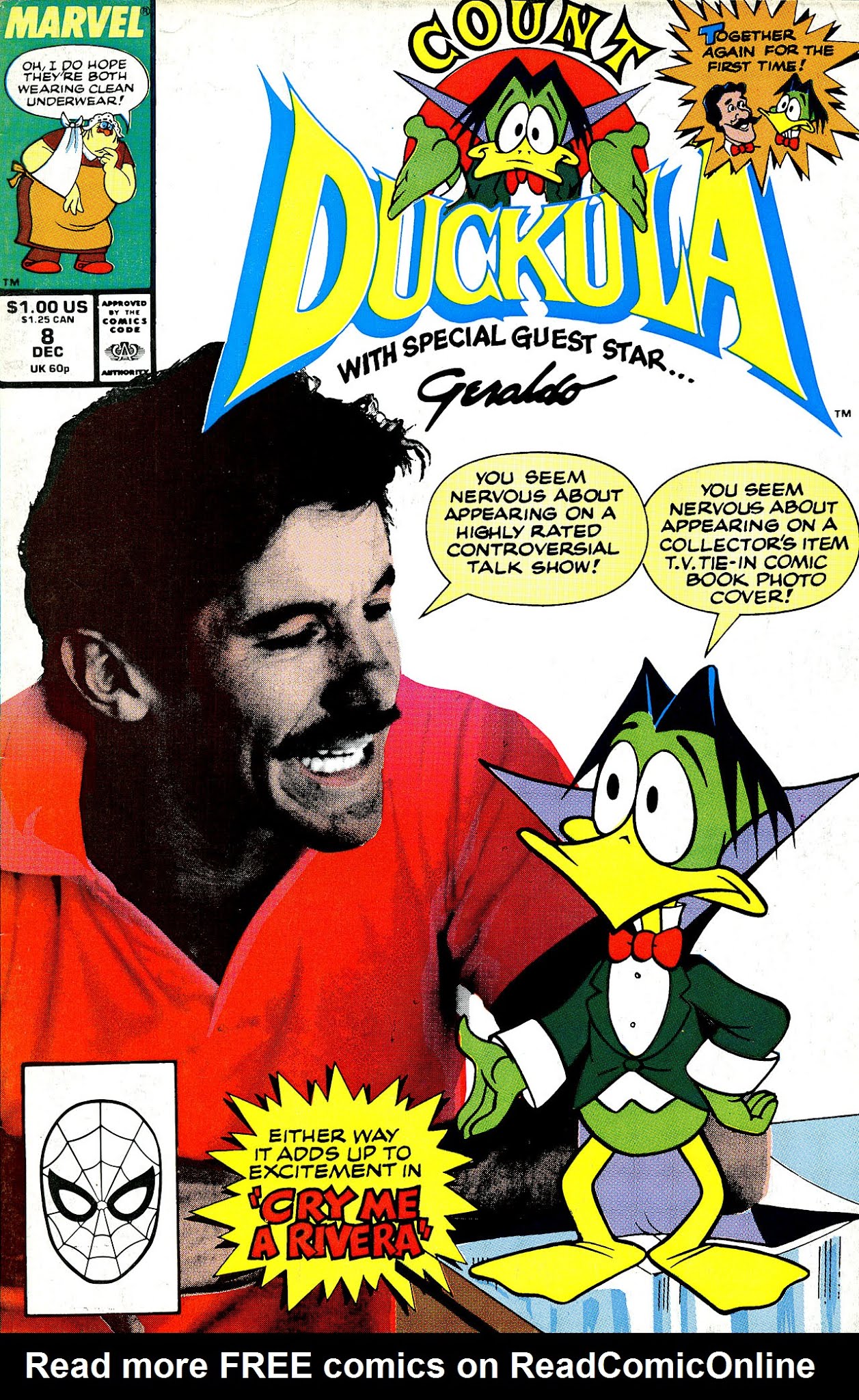 Read online Count Duckula comic -  Issue #8 - 1