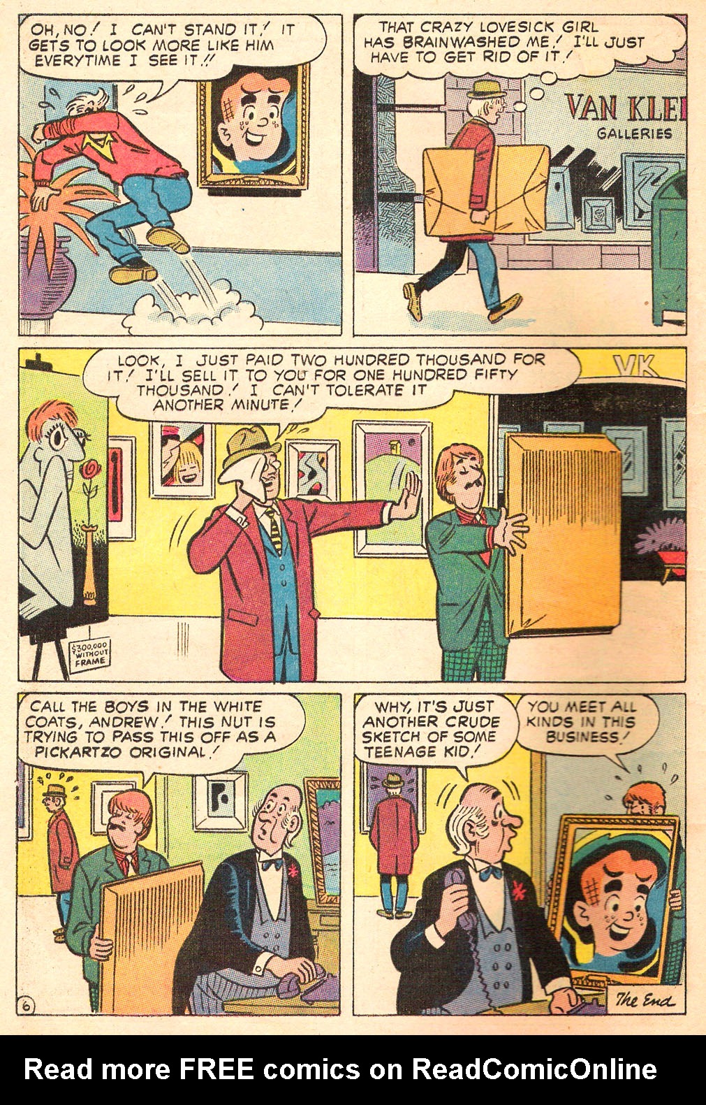 Read online Archie's Girls Betty and Veronica comic -  Issue #169 - 8