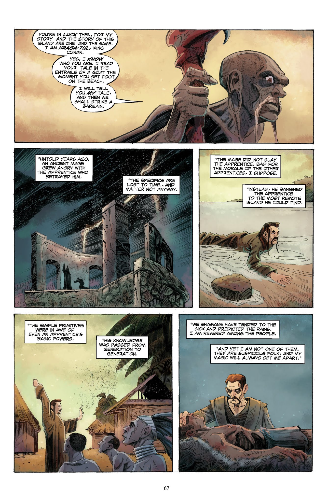 Read online Conan: The Phantoms of the Black Coast comic -  Issue # TPB - 67