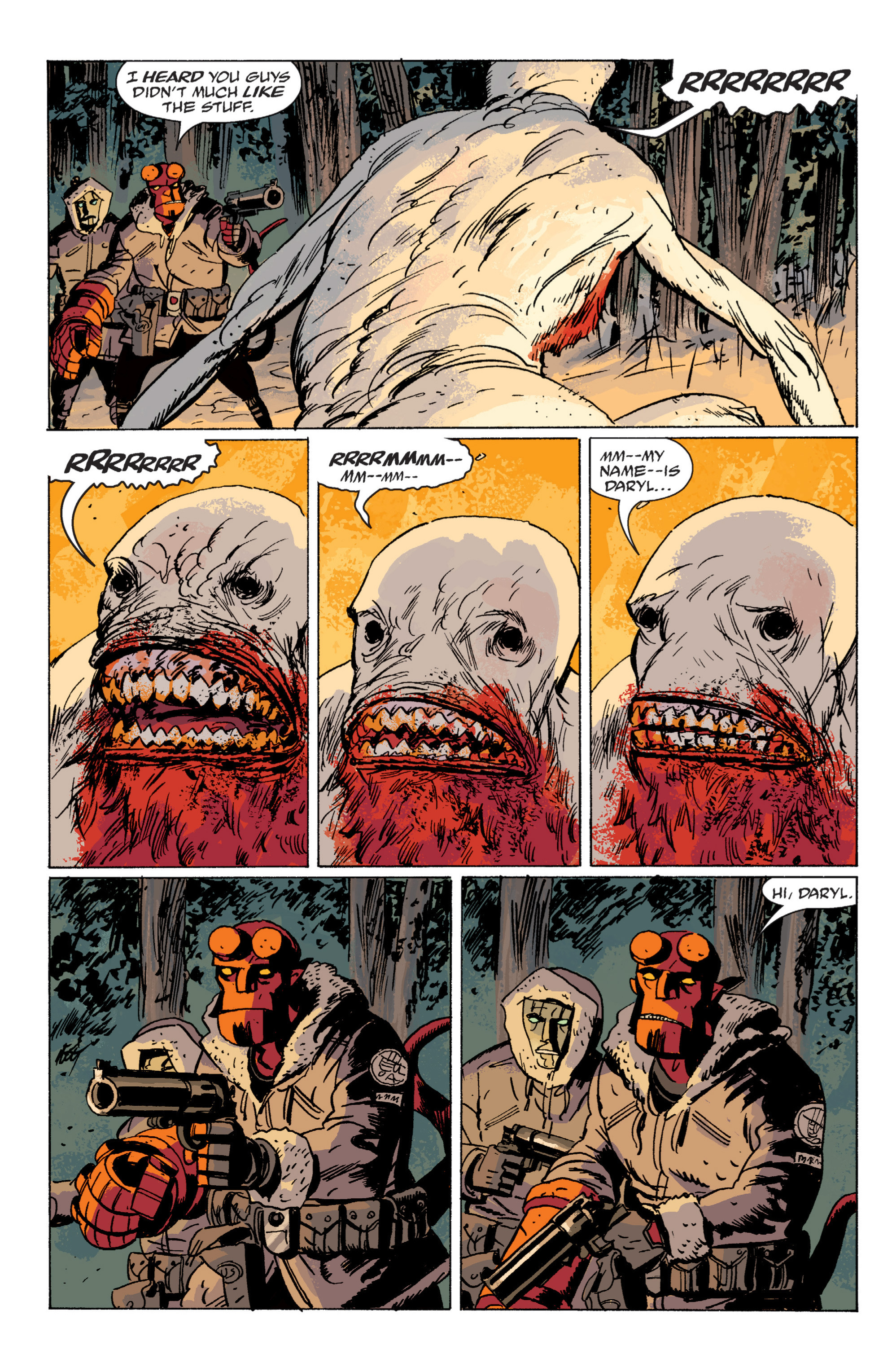 Read online B.P.R.D.: Hollow Earth and Other Stories comic -  Issue # TPB 6 - 103