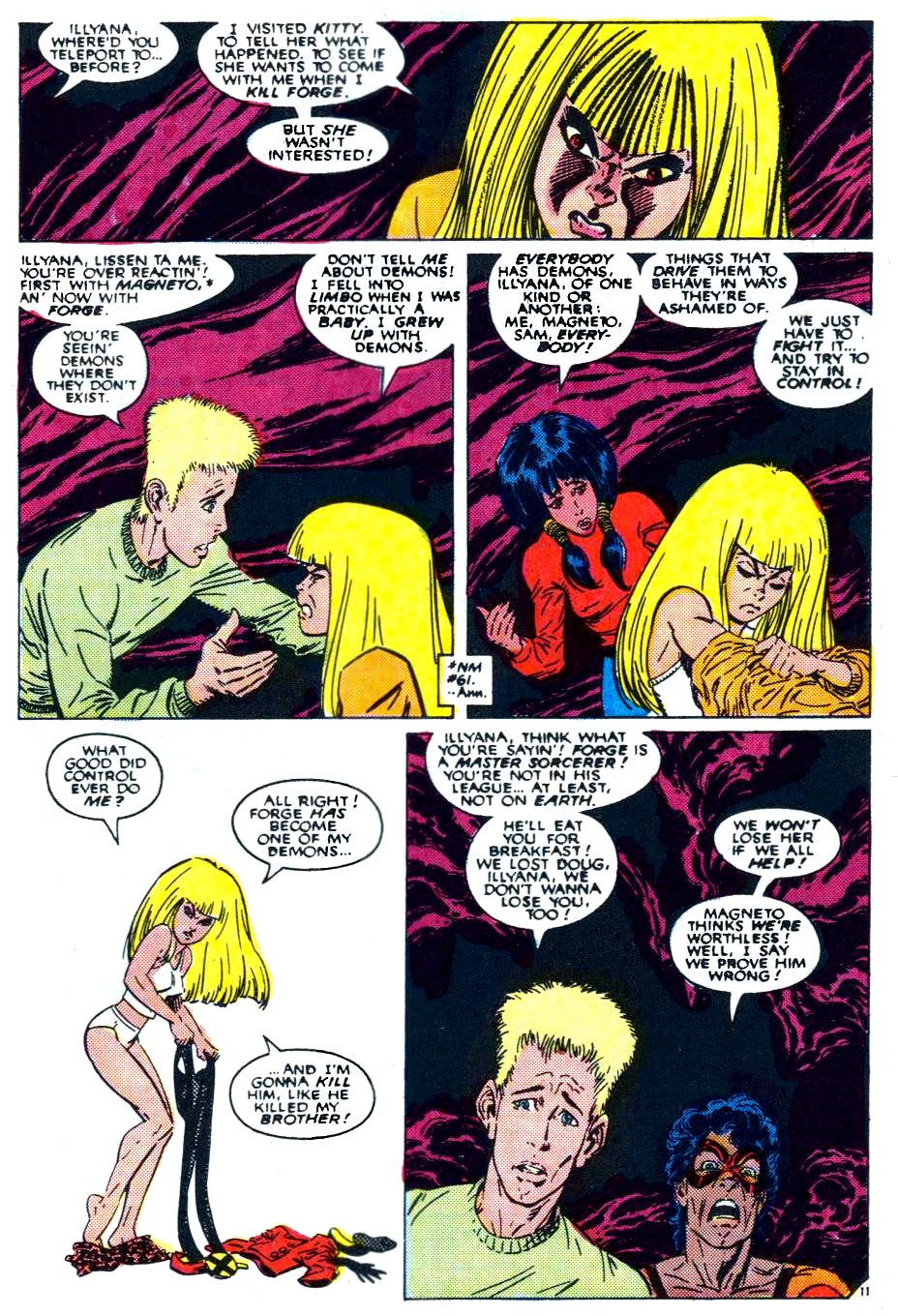 Read online The New Mutants comic -  Issue #65 - 9