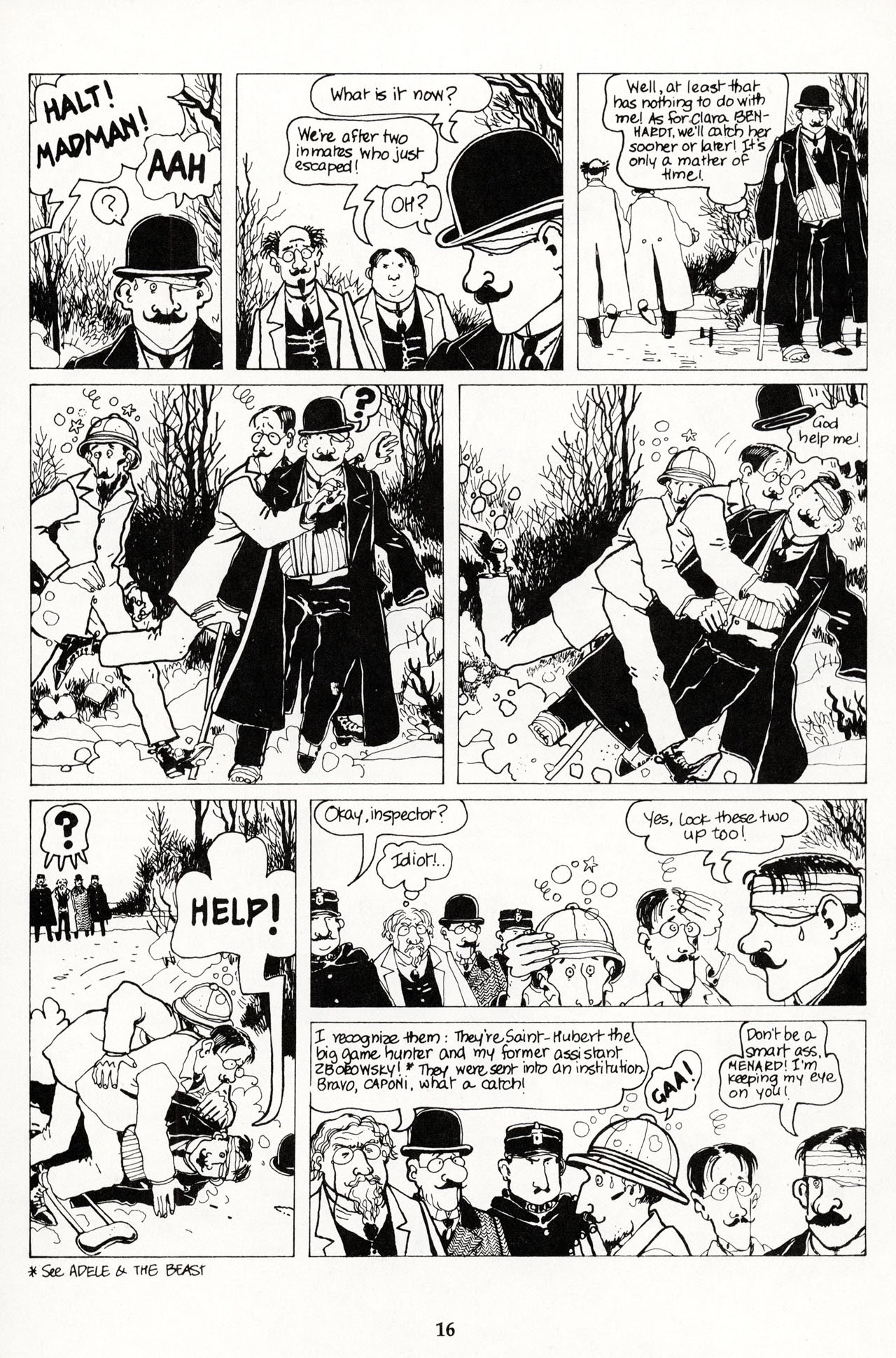 Read online The Extraordinary Adventures of Adele Blanc-Sec comic -  Issue #2 - 47