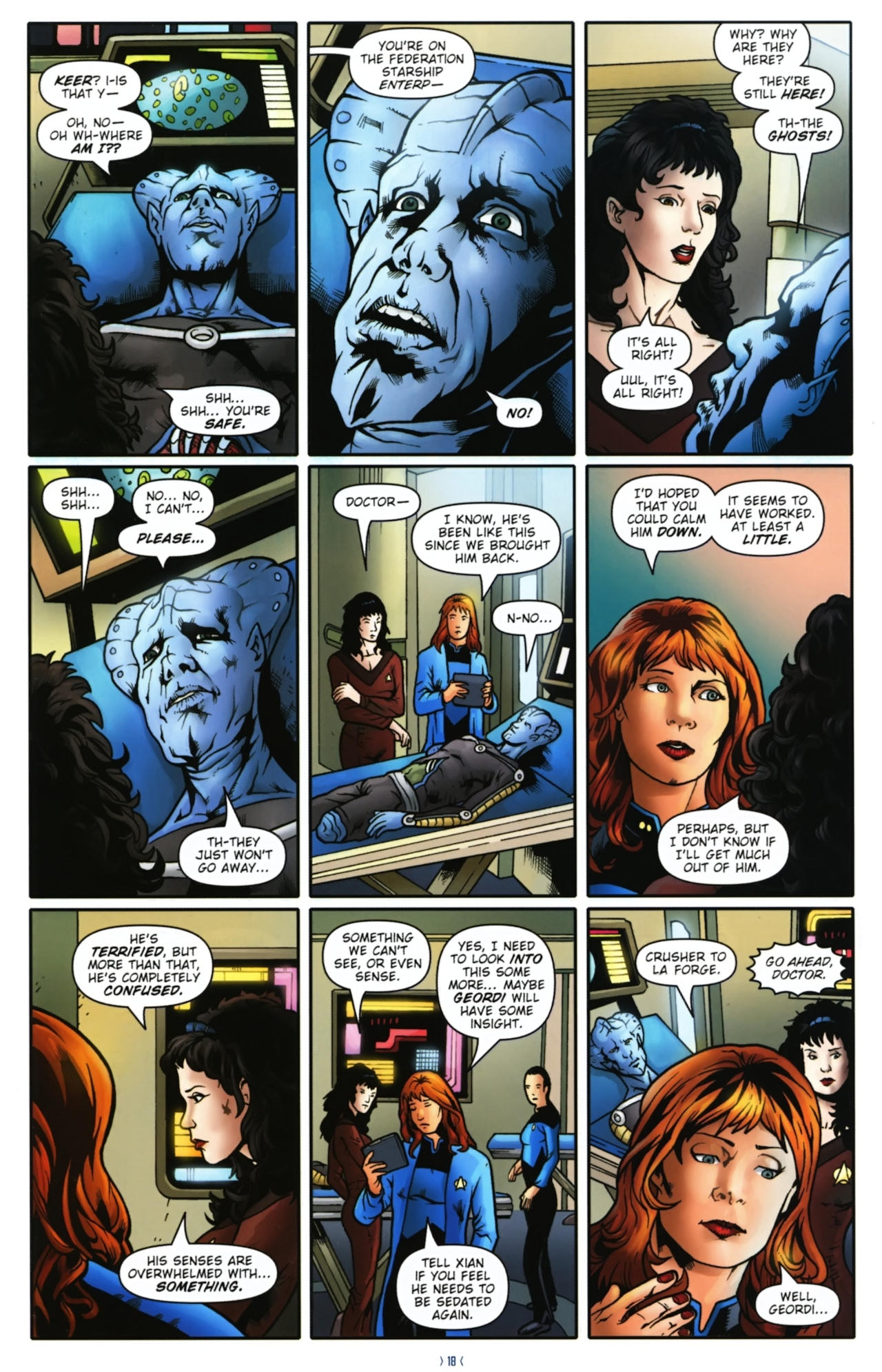 Read online Star Trek: The Next Generation: Ghosts comic -  Issue #1 - 20