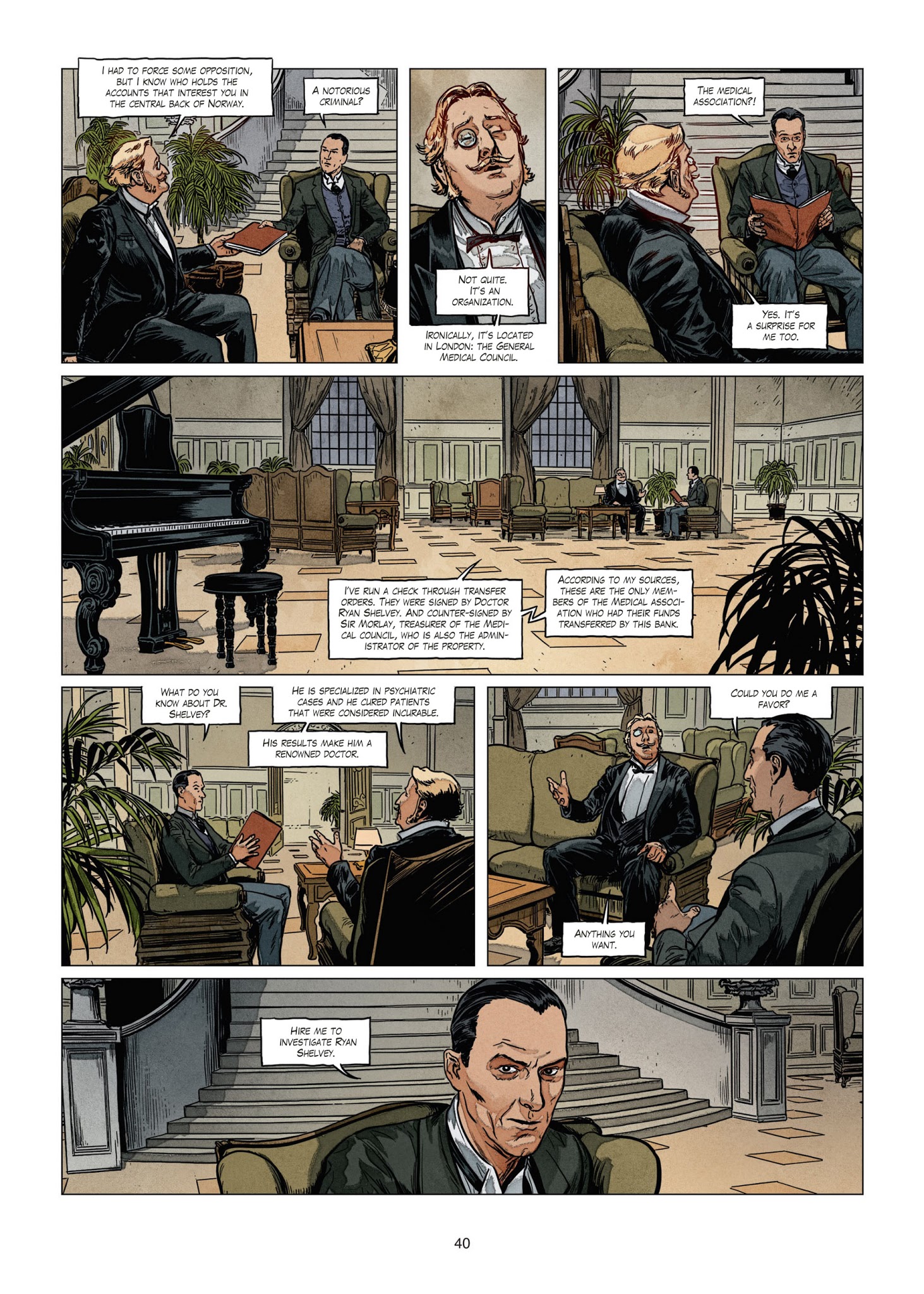 Read online Sherlock Holmes Society comic -  Issue #2 - 40