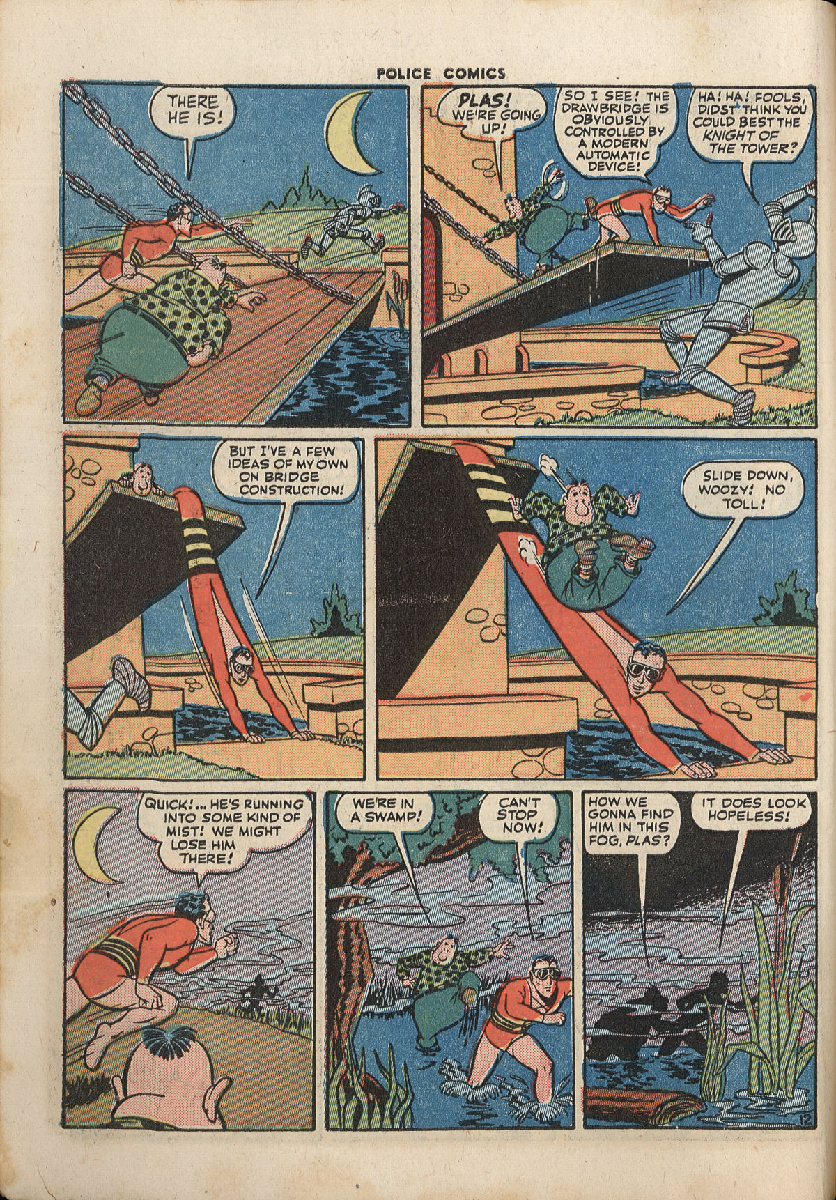 Read online Police Comics comic -  Issue #39 - 15