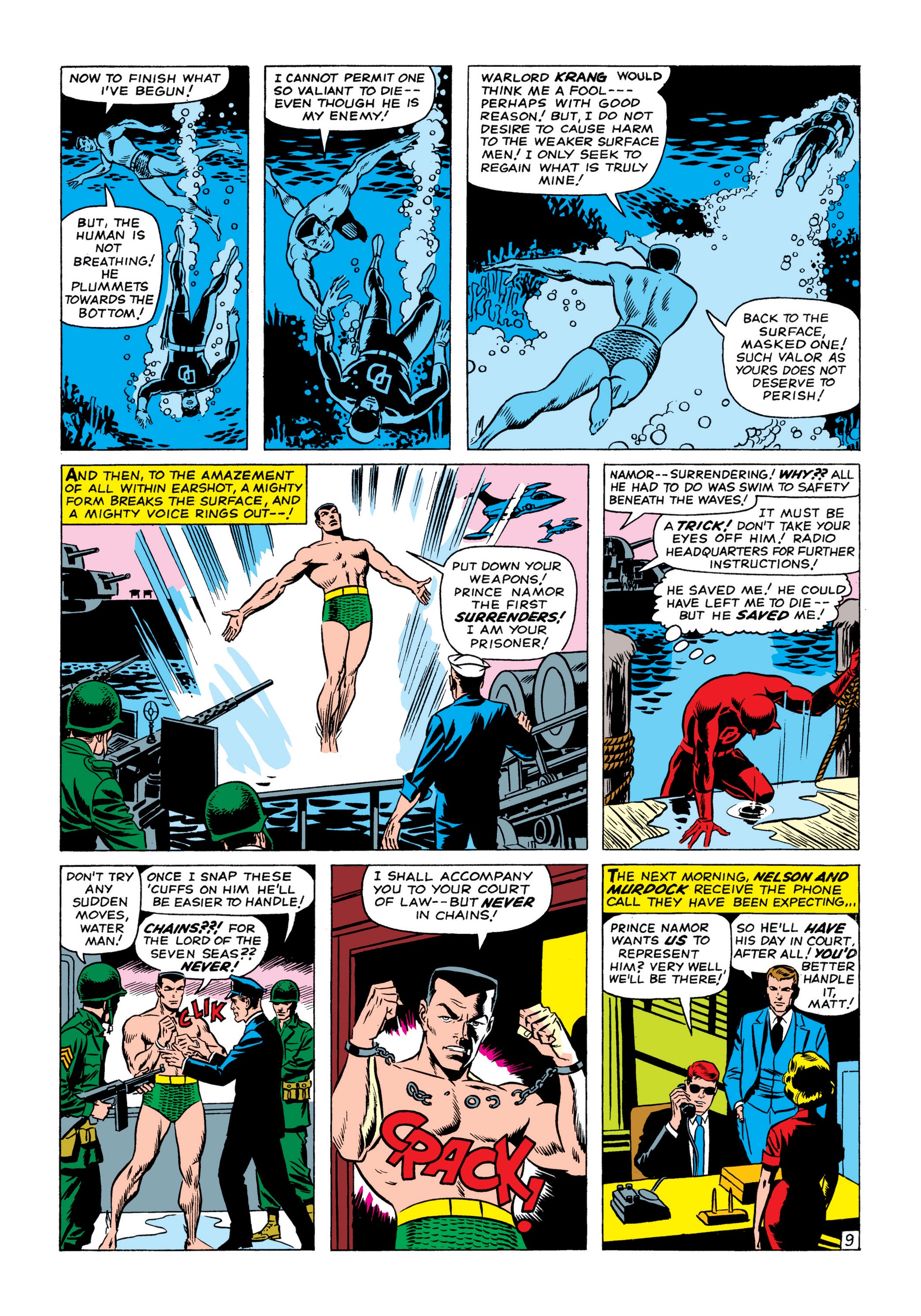 Read online Marvel Masterworks: The Sub-Mariner comic -  Issue # TPB 1 (Part 1) - 15