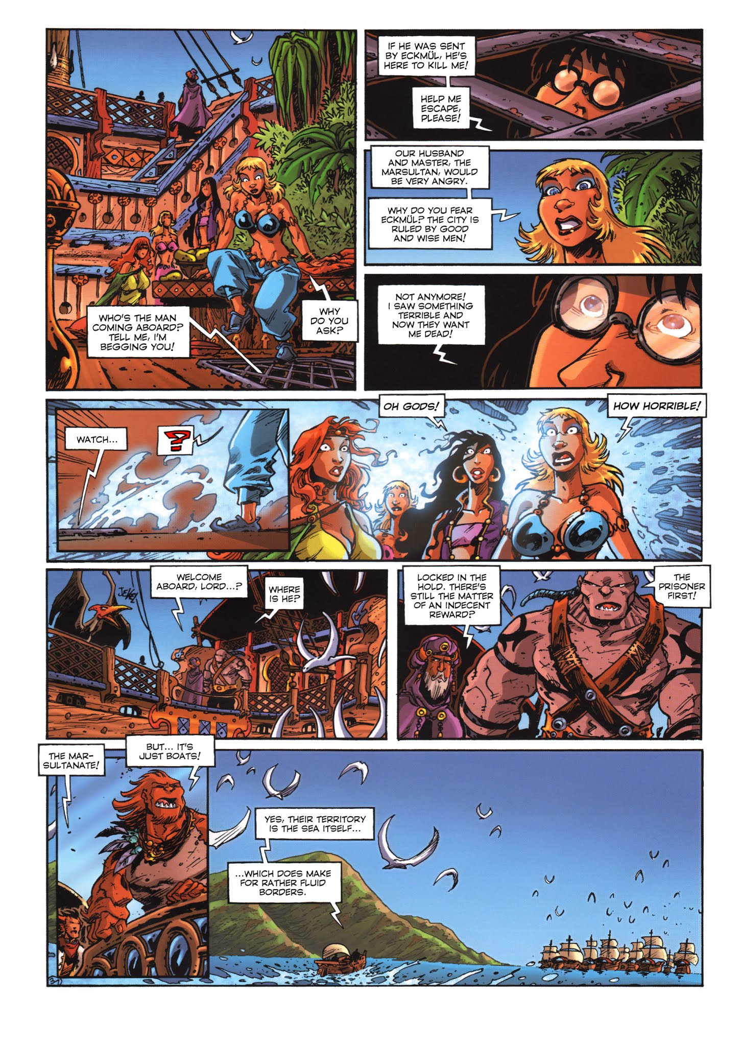 Read online Lanfeust Odyssey comic -  Issue #3 - 35