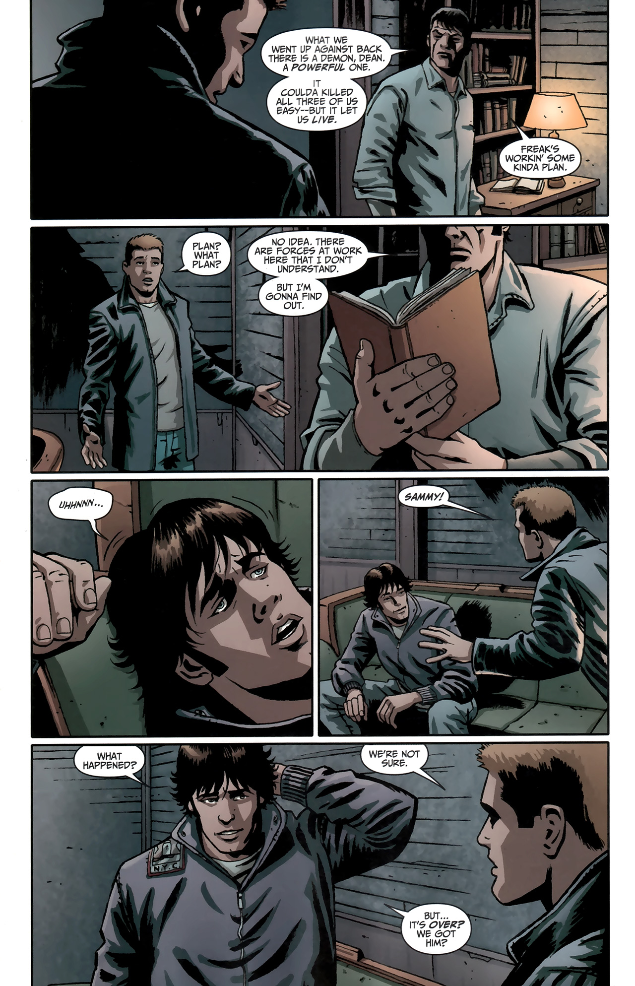 Read online Supernatural: Beginning's End comic -  Issue #6 - 17