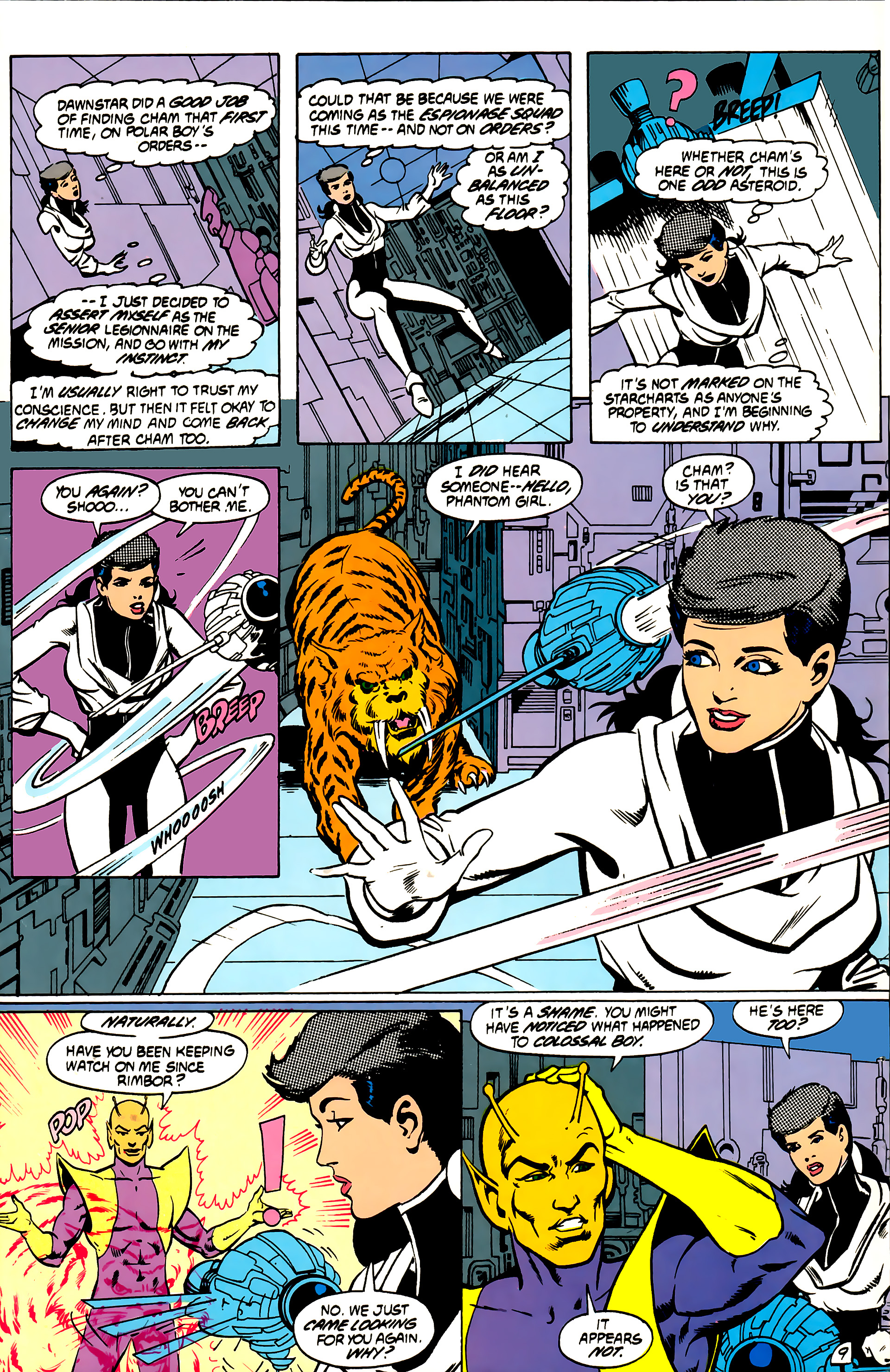 Legion of Super-Heroes (1984) _Annual_4 Page 9
