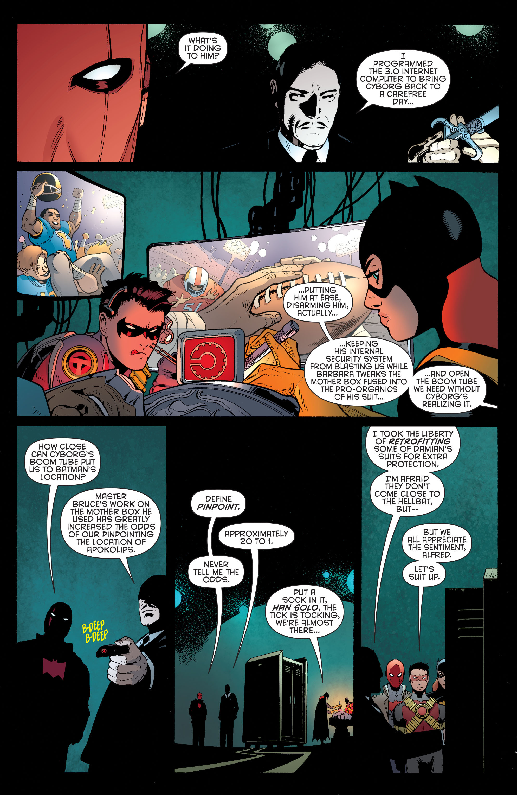 Read online Batman and Robin (2011) comic -  Issue #35 - 14