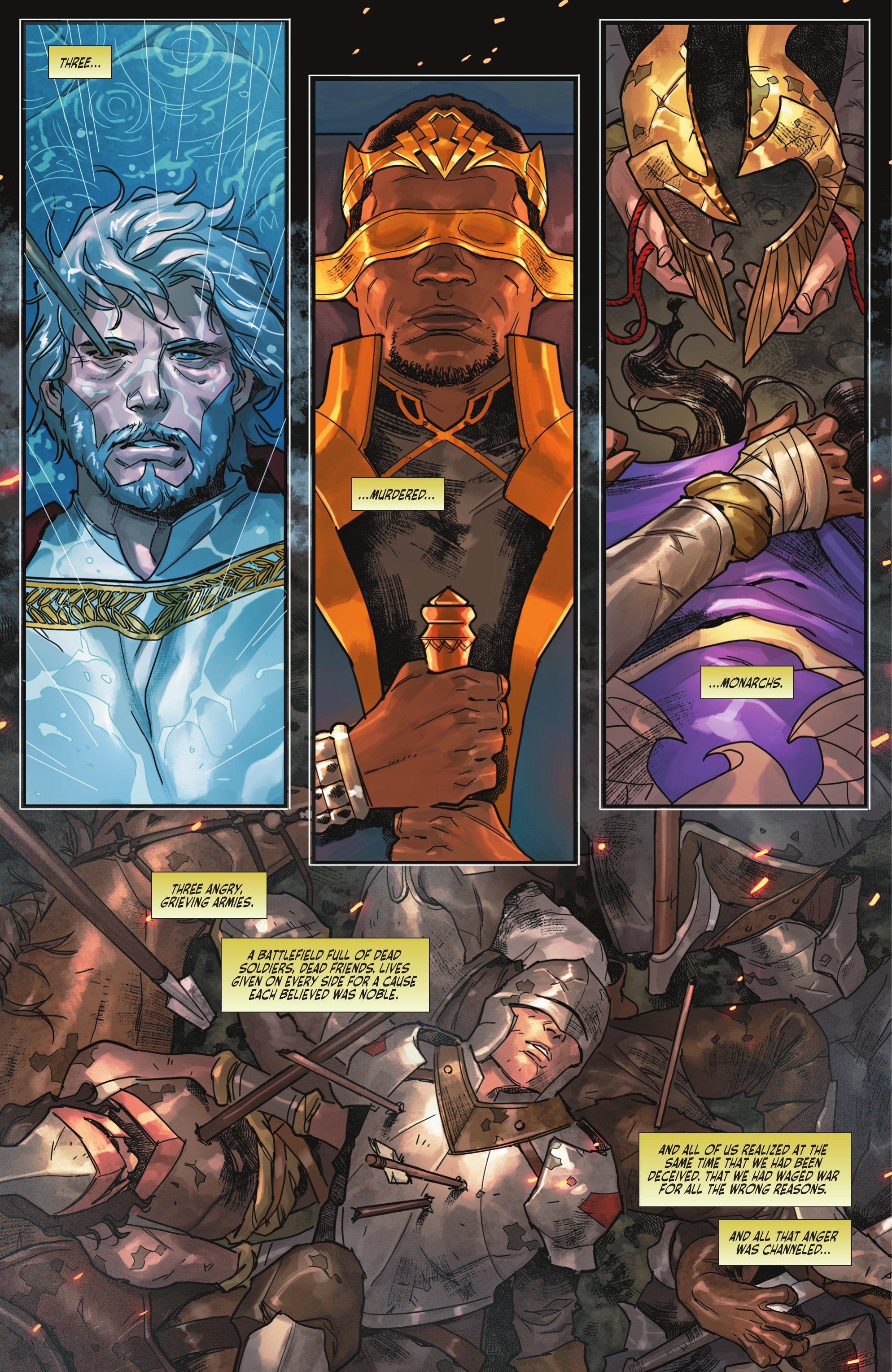 Read online Dark Knights of Steel comic -  Issue #10 - 3