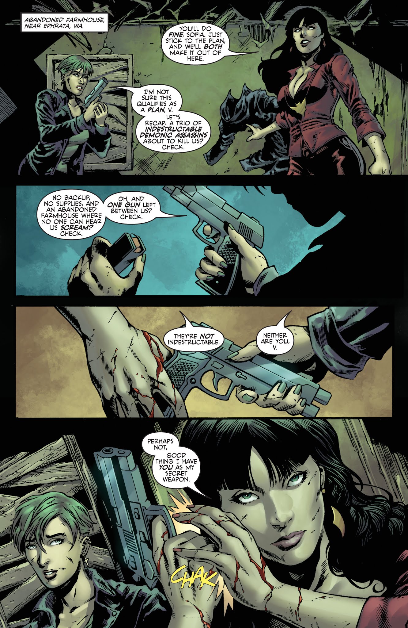 Read online Vampirella: The Dynamite Years Omnibus comic -  Issue # TPB 1 (Part 3) - 8