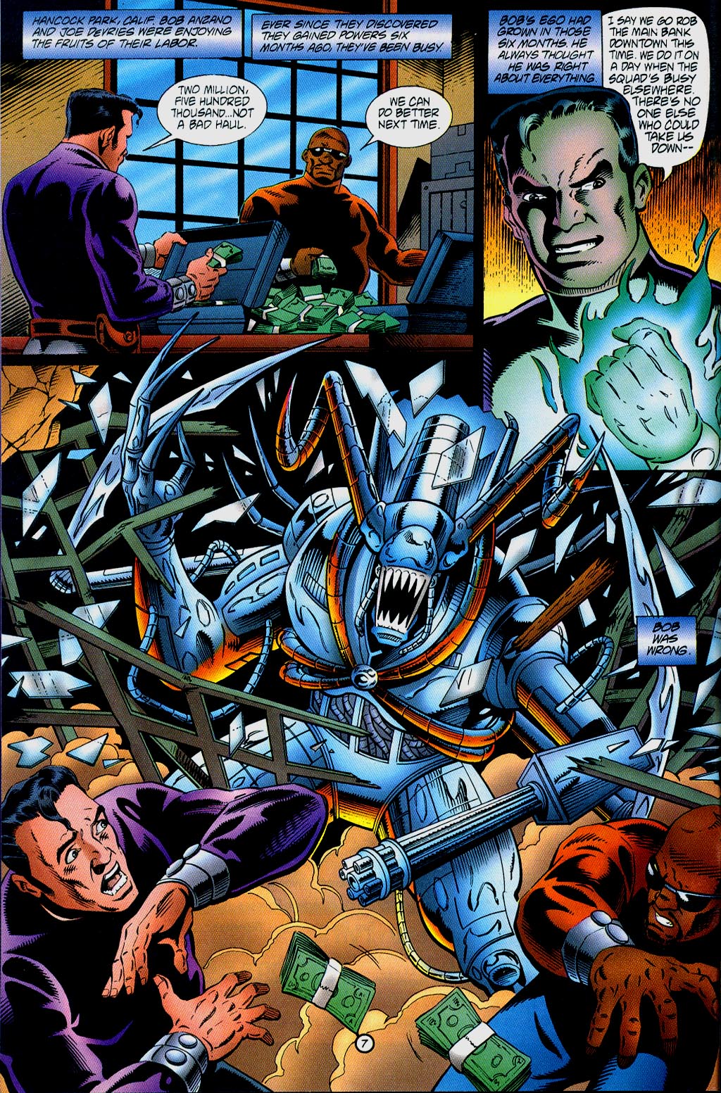 Read online Ultraverse Year Zero: Death of the Squad comic -  Issue #4 - 8