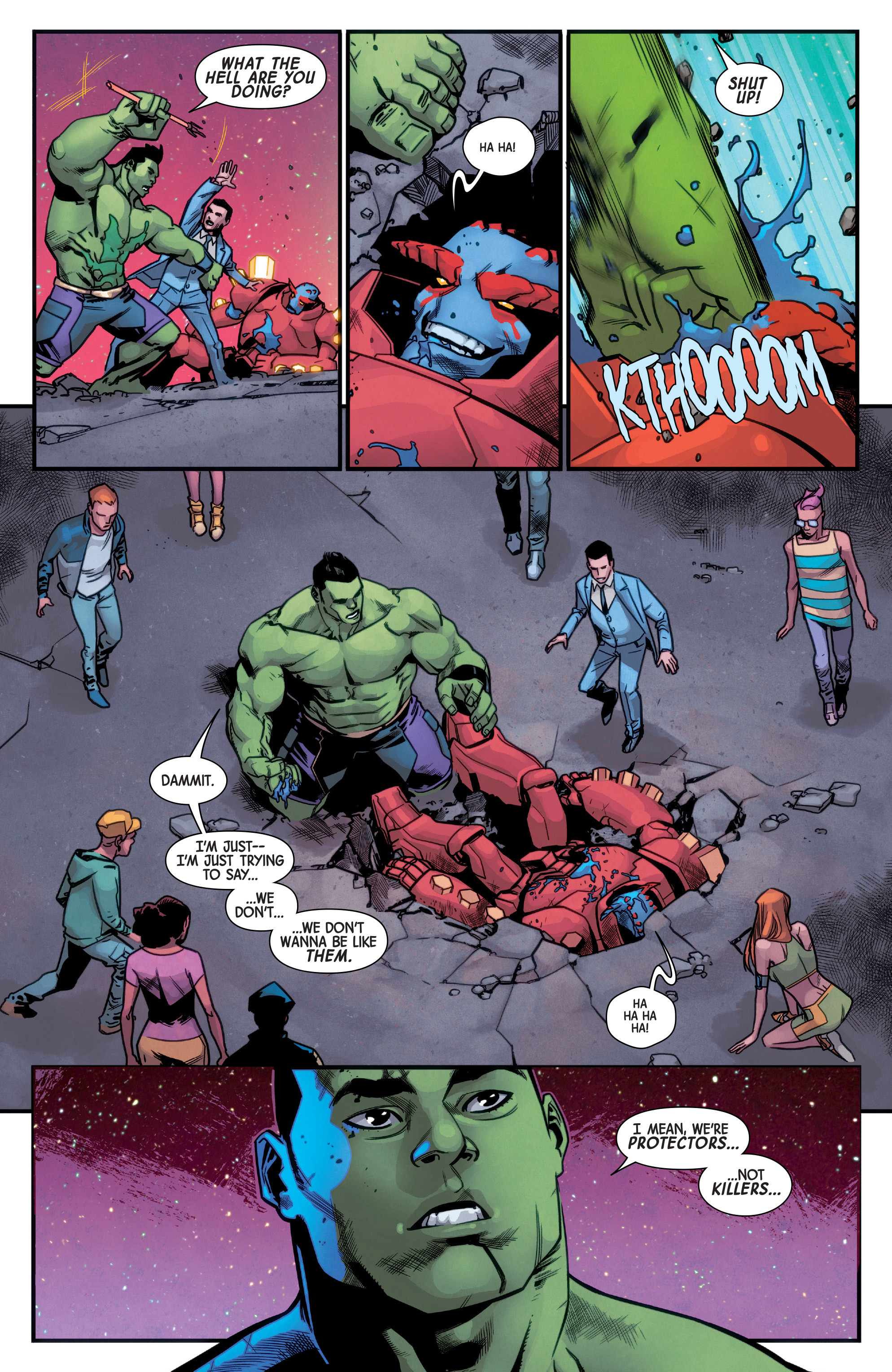 Read online Totally Awesome Hulk comic -  Issue #18 - 16