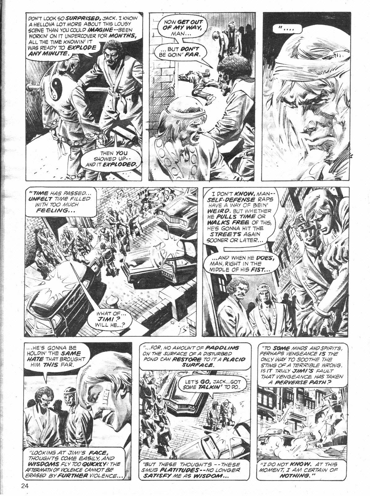 Read online The Deadly Hands of Kung Fu comic -  Issue #33 - 24