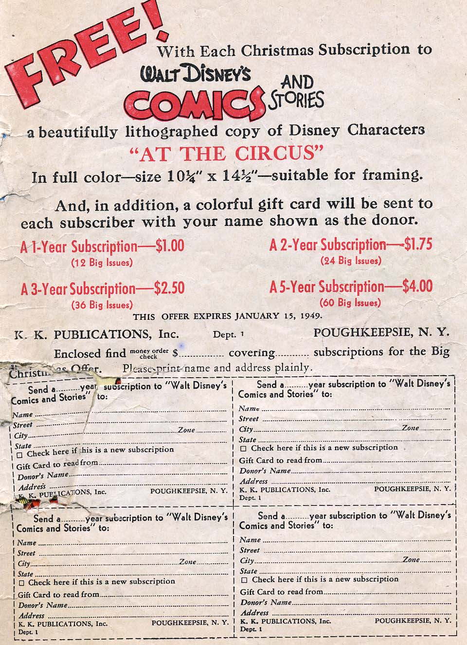 Read online Walt Disney's Comics and Stories comic -  Issue #100 - 51